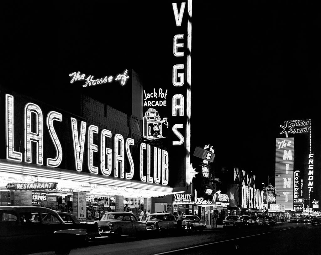 Las Vegas Throughout History Vegas Vintage Photo