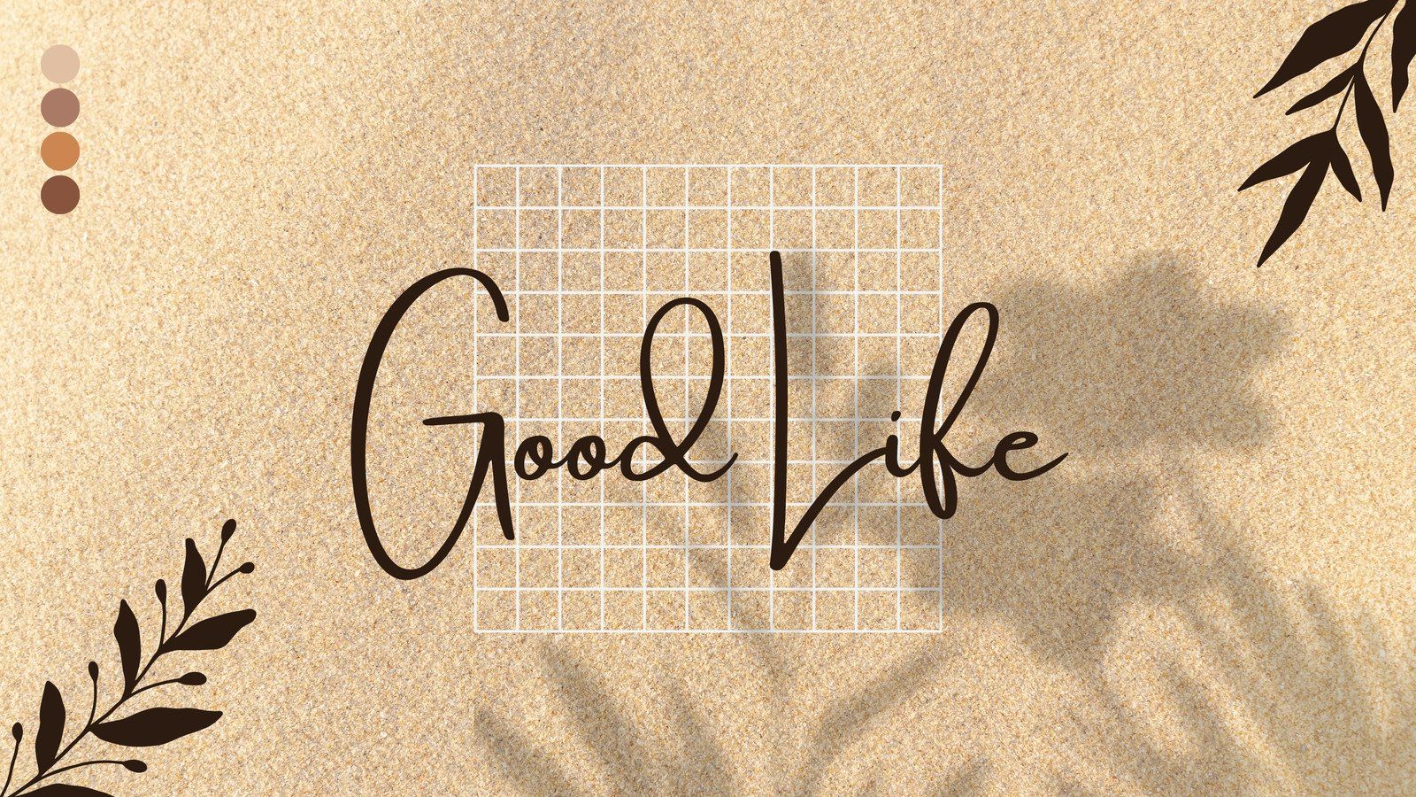 Good Life - a modern calligraphy font - Desktop