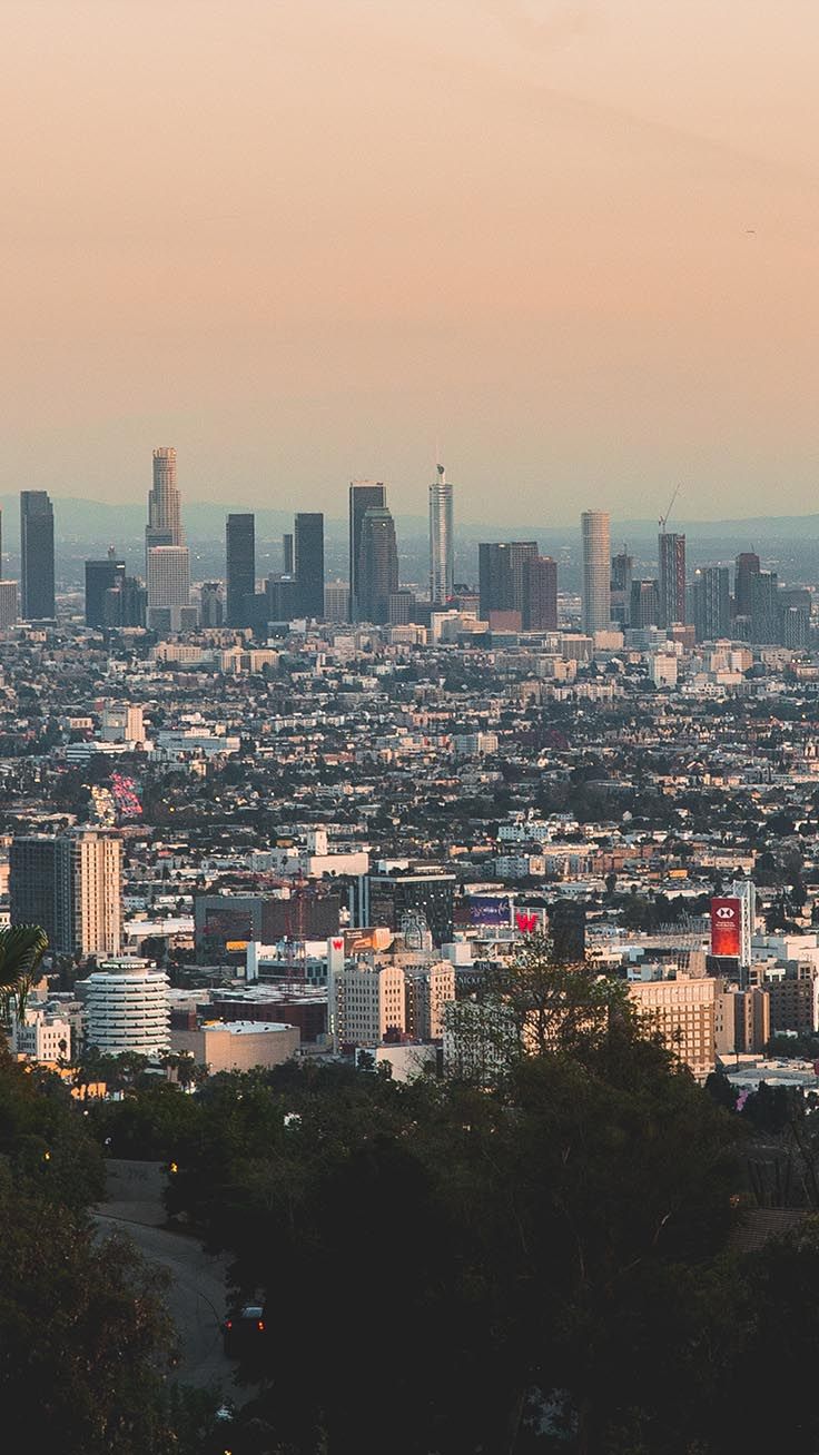 A view of the city of Los Angeles, California. - Los Angeles