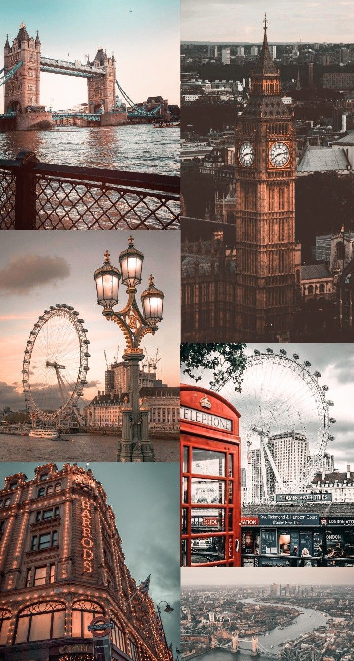 Aesthetic London Picture Background by AnjaliMaya