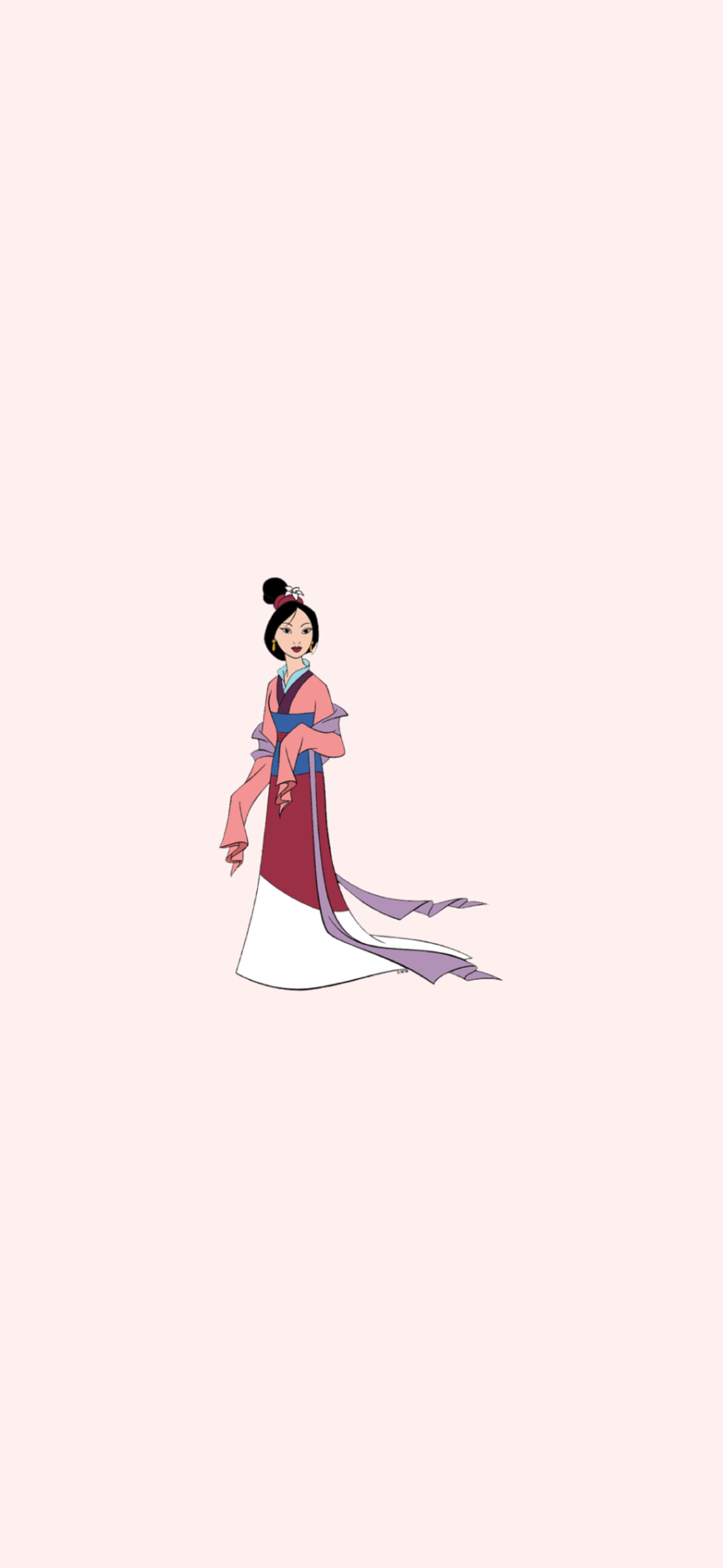 The disney princesses wallpaper - Mulan, Belle