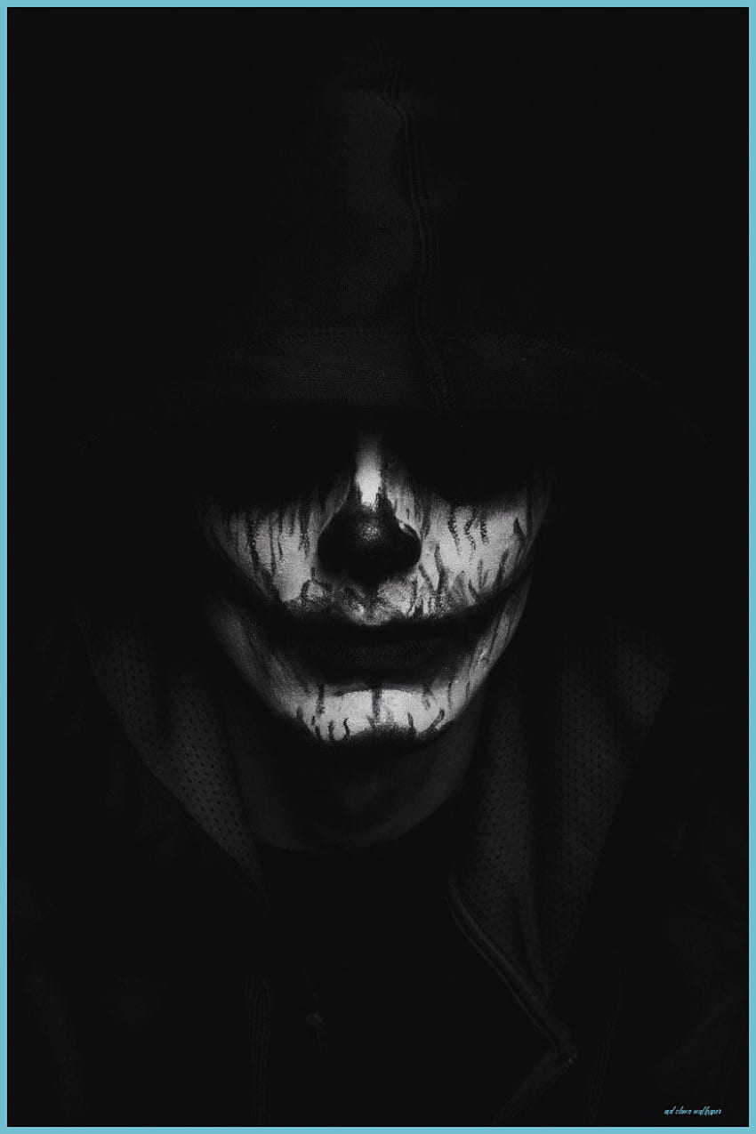 Dark Clown Dark Clown Background Clown, Aesthetic Clown HD phone wallpaper