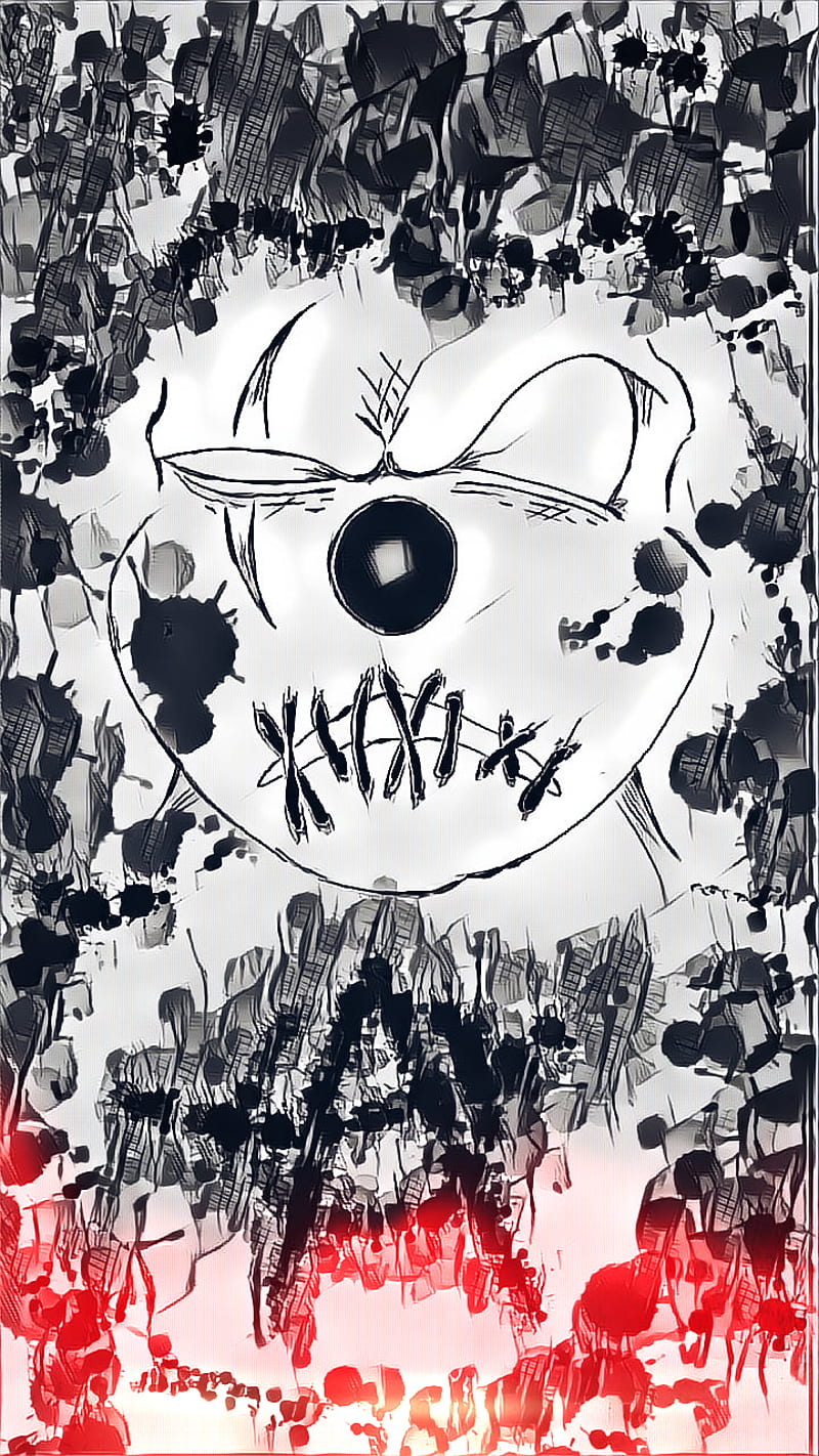 Clown of Chaos, anime, death, evil, joker, metal, HD phone wallpaper