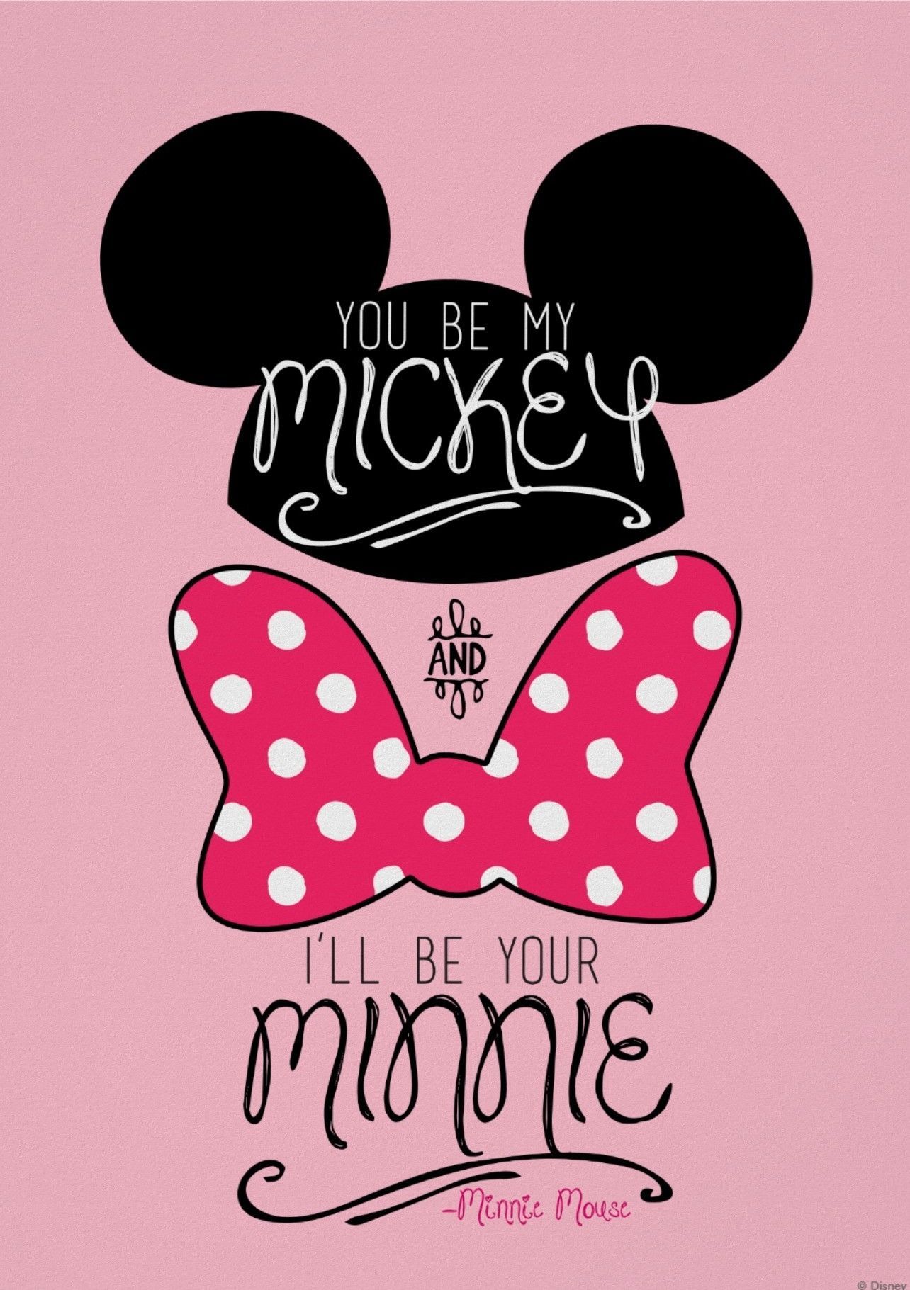 Disney mickey mouse you be my minnie - Minnie Mouse