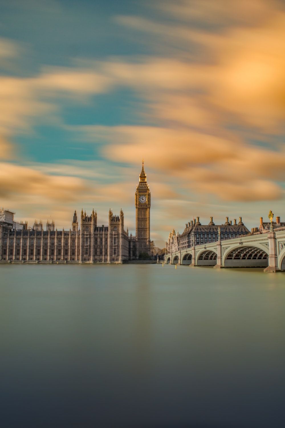 A beautiful shot of the iconic Big Ben clock tower in London, England. - London