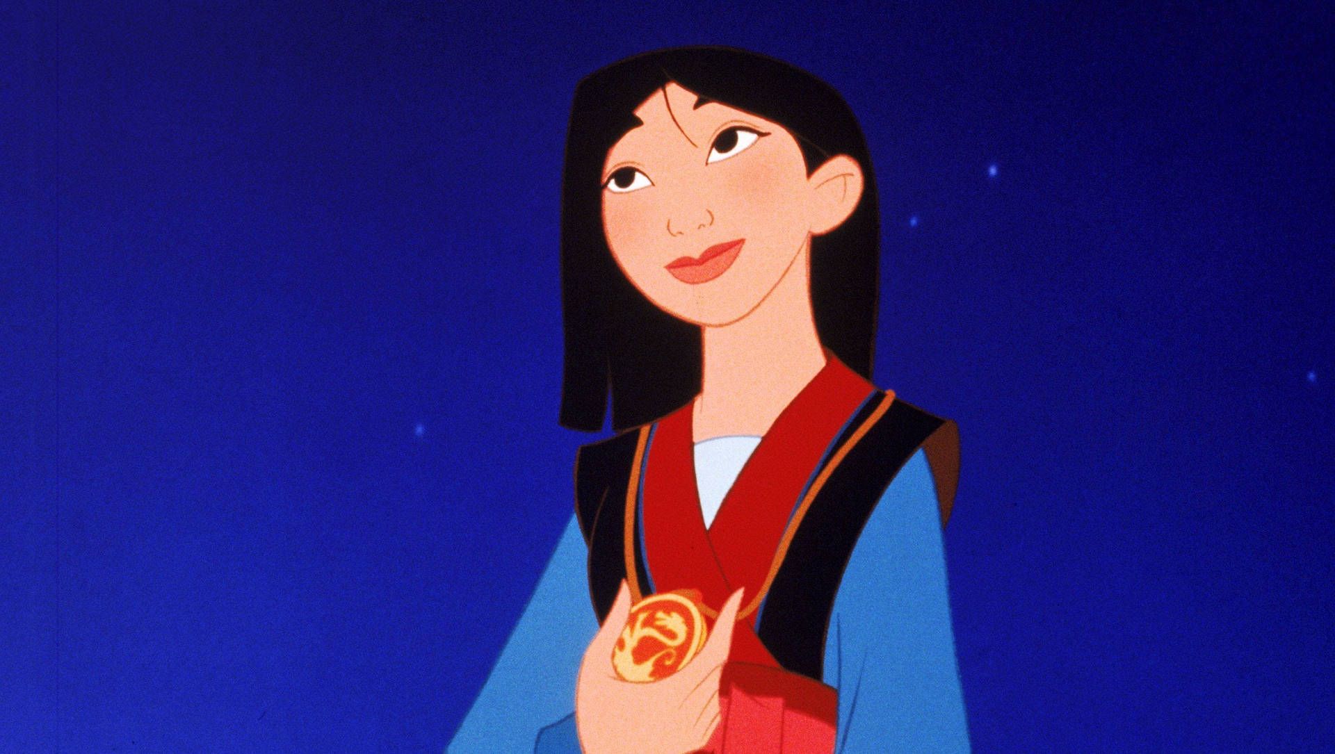 Download Happy Disney Princess Mulan Wallpaper