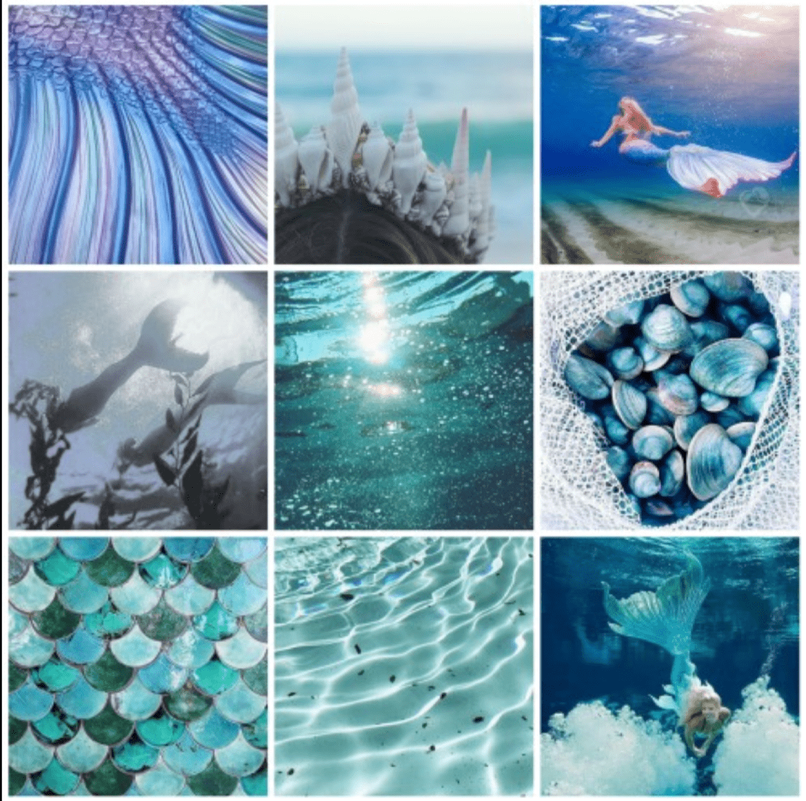 Mermaid aesthetic