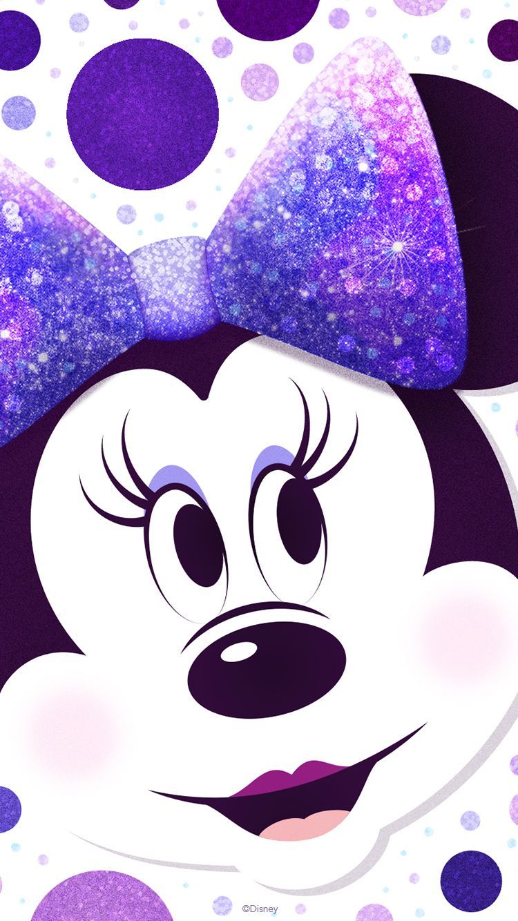 Purple Minnie Mouse Wallpaper Free Purple Minnie Mouse Background