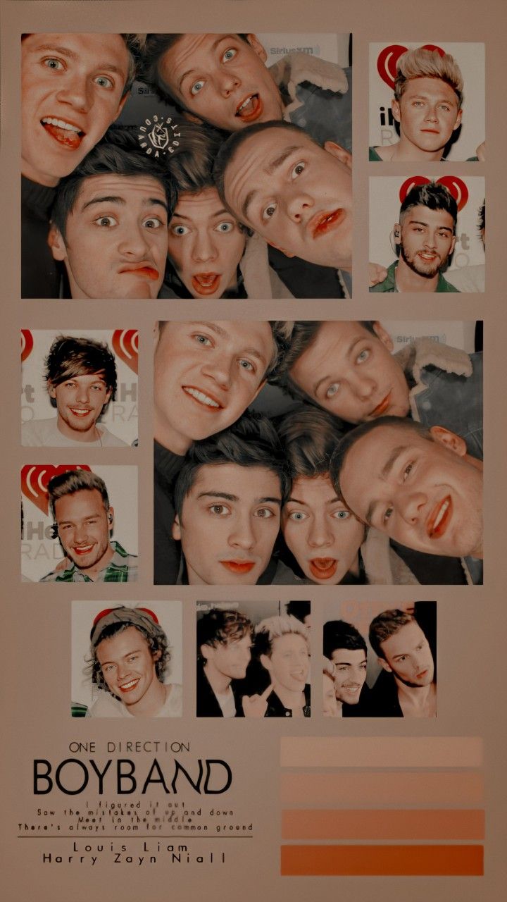 Lockscreen One Direction. One direction wallpaper, One direction background, One direction collage