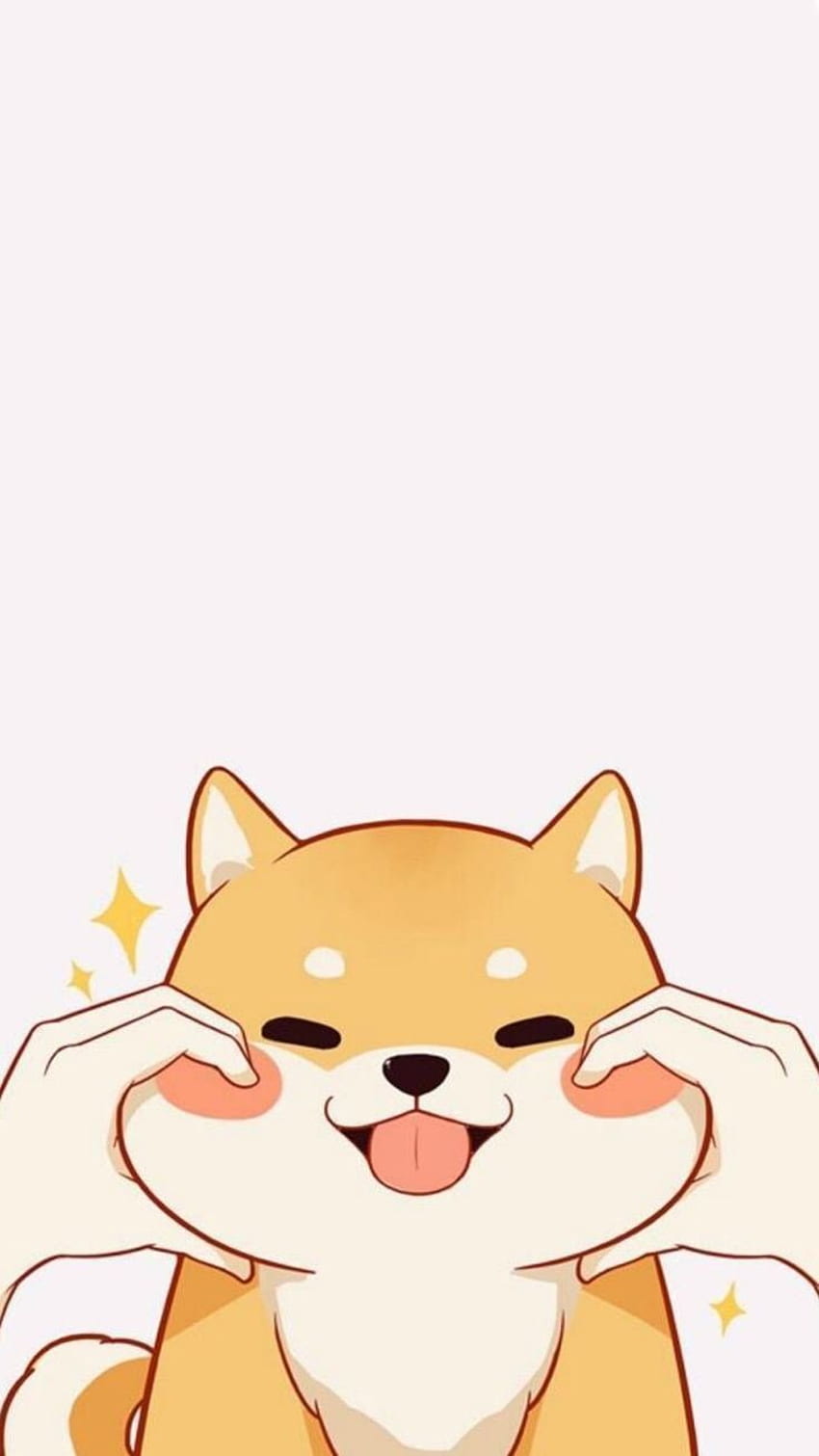 Cute Corgi iPhone Kawaii Cute Dog Cartoon.top, Aesthetic Corgi HD phone wallpaper