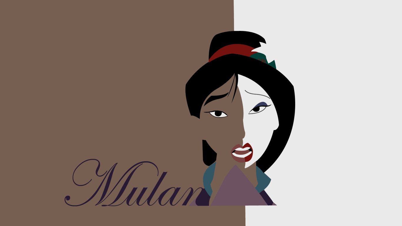 Mulan Minimalist Wallpaper Free Mulan Minimalist Background