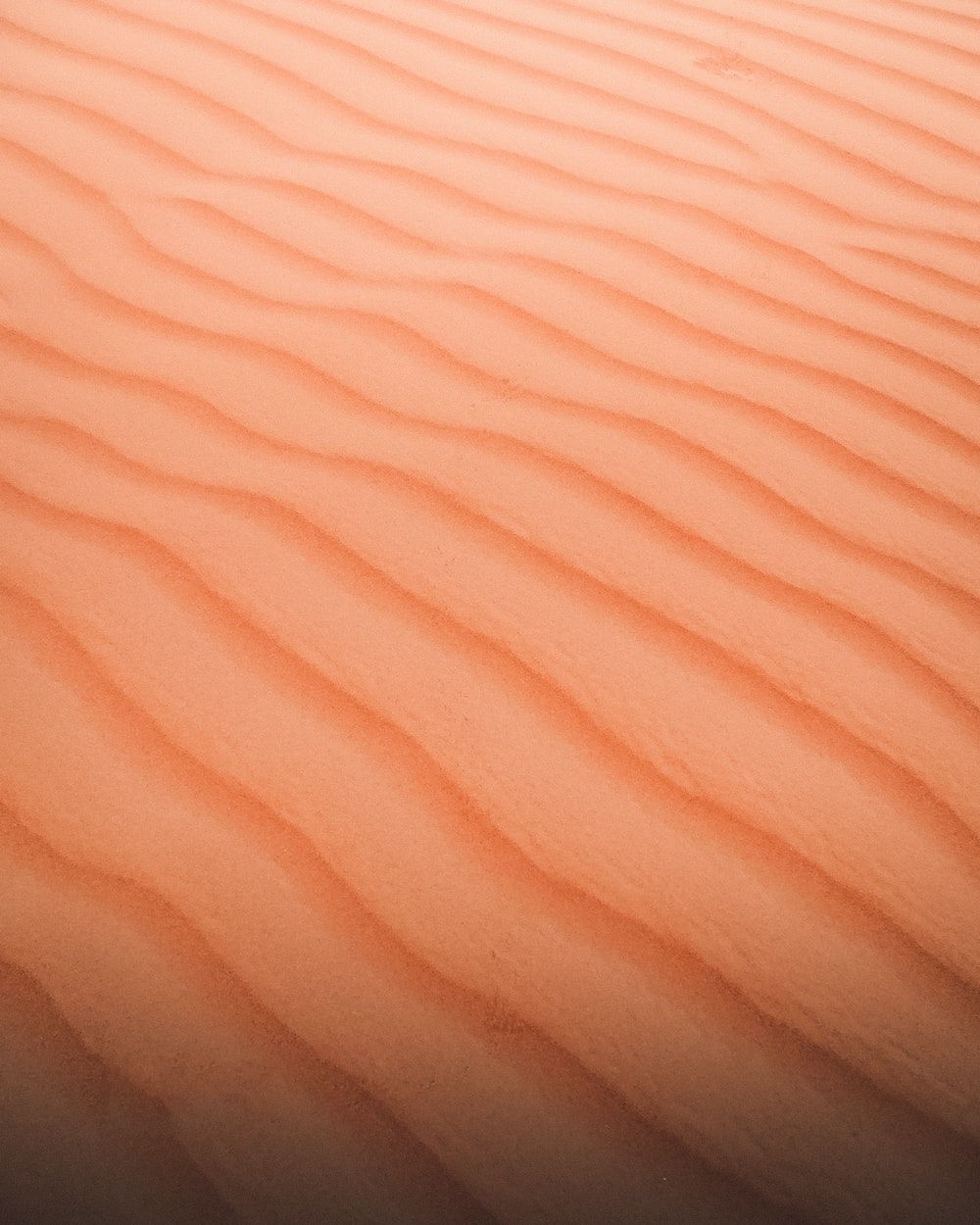 Close up of sand in the desert - Terracotta