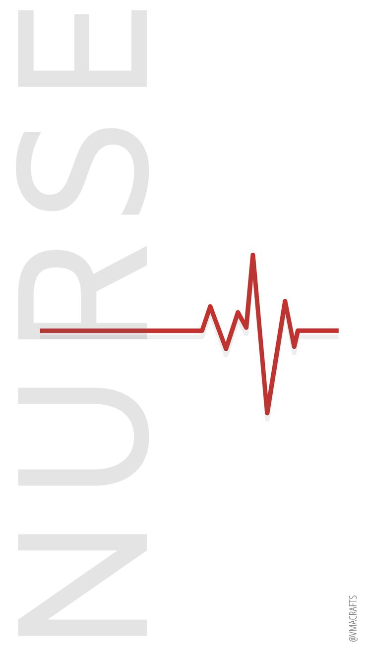 A nurse's heartbeat poster - Nurse