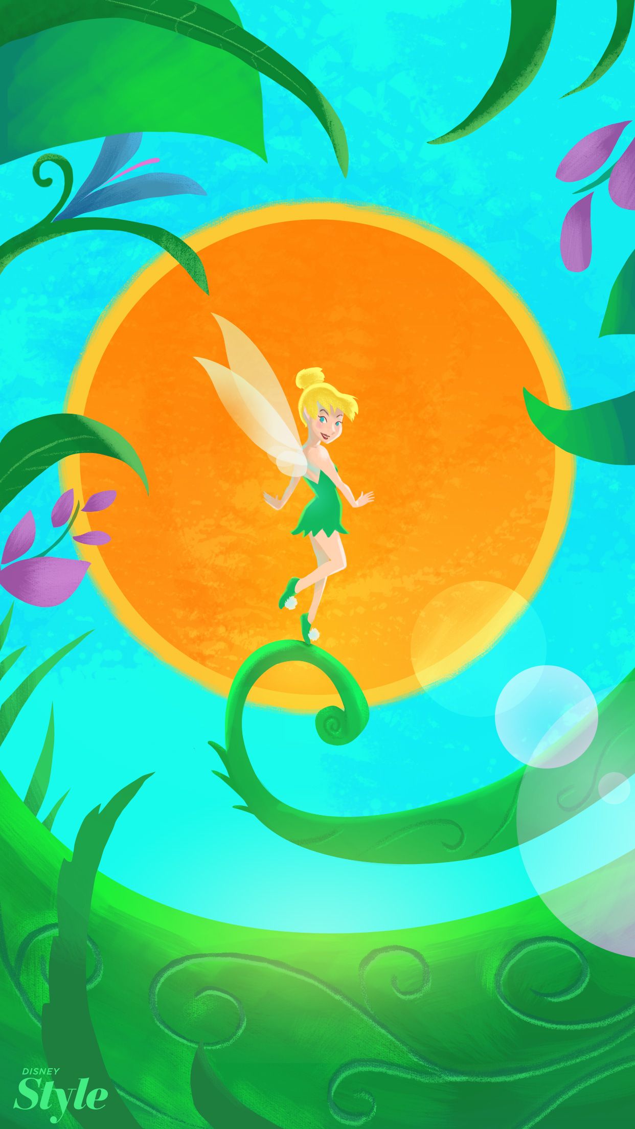 Tinkerbell iPhone Wallpaper Free Tinkerbell iPhone Background