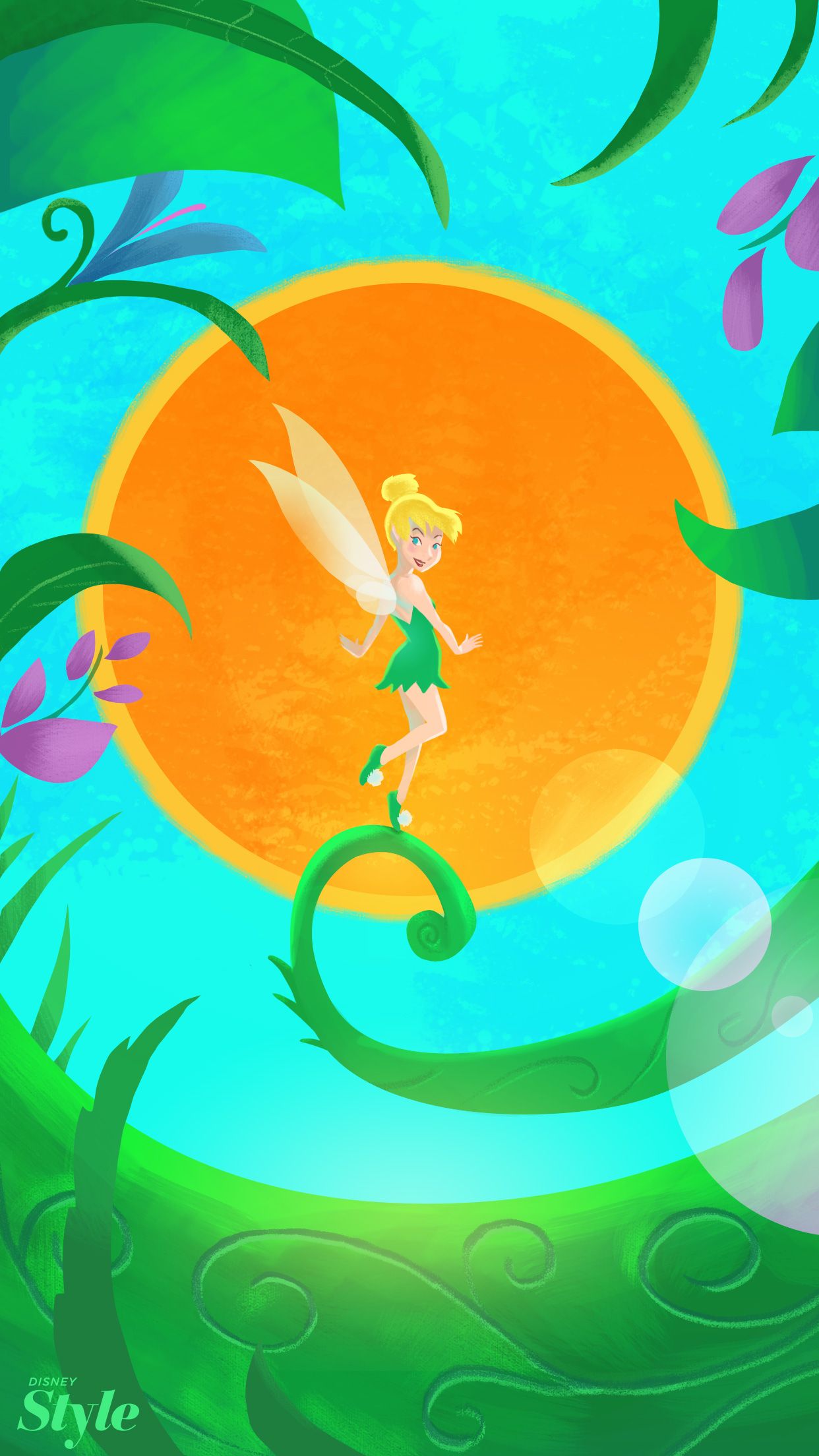 Tinker Bell iPhone wallpaper - Tinkerbell