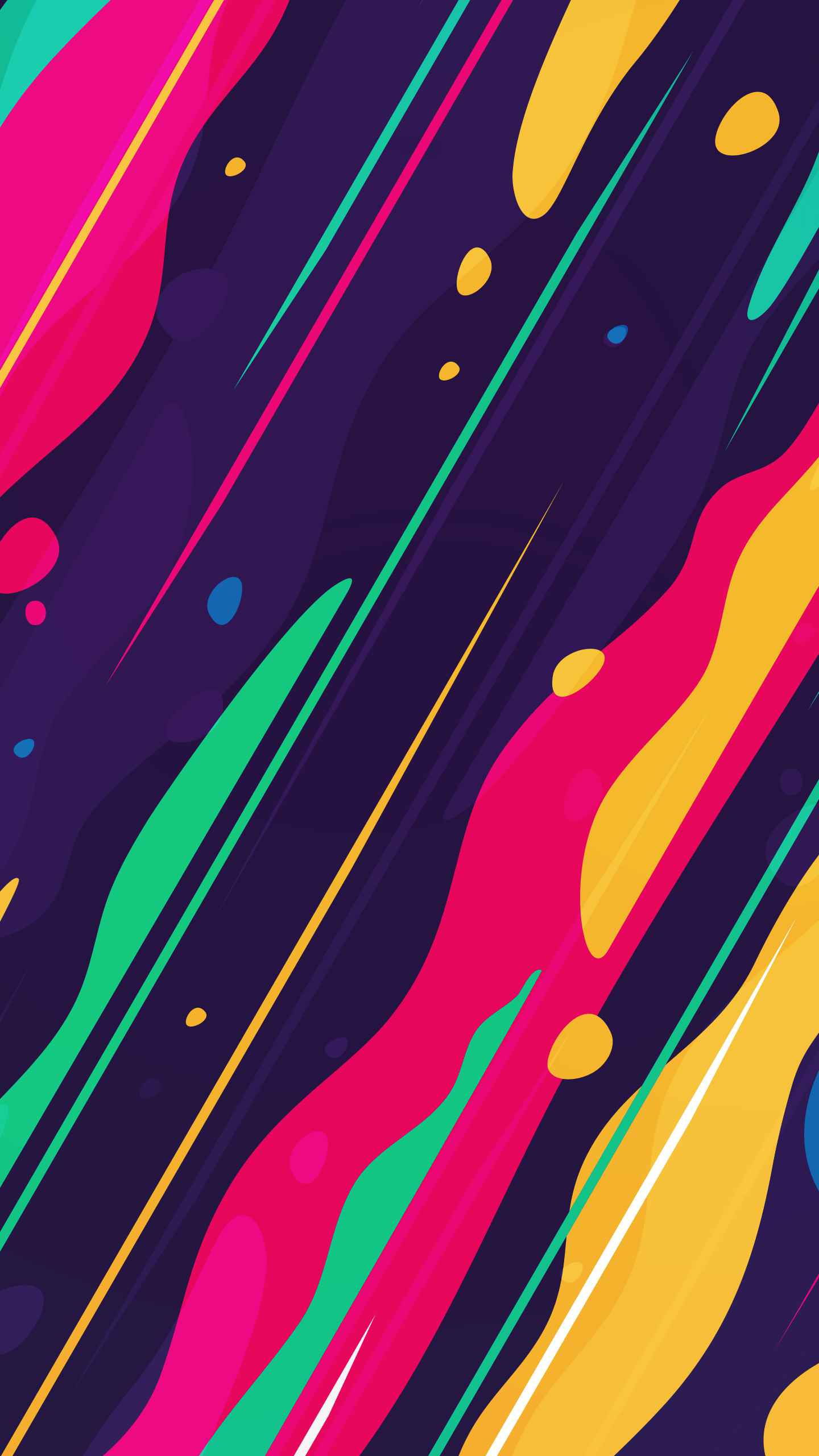 Download the colorful abstract wallpaper for your mobile device for free. - Slime