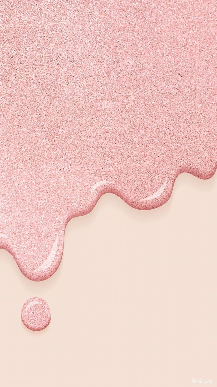 pink glittery slime iphone wallpaper