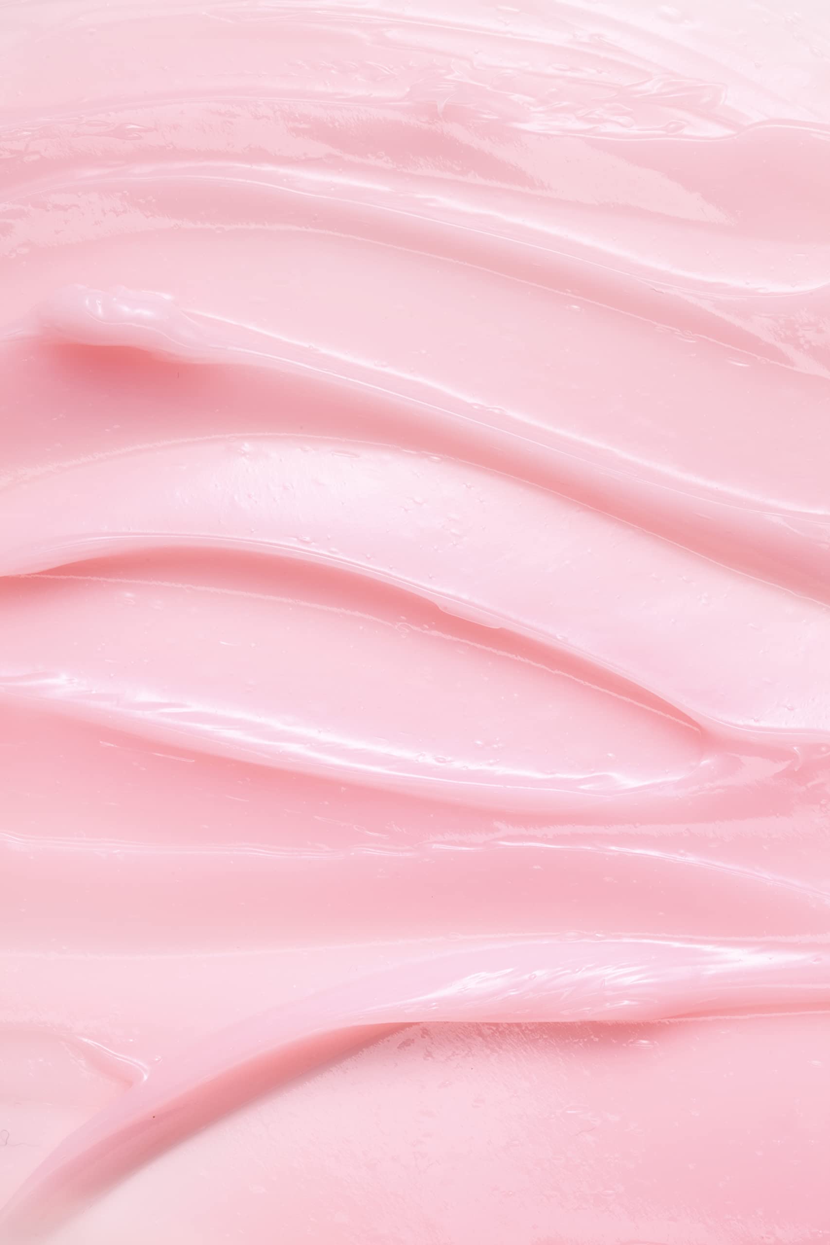 A swatch of the new pink face cream from Kiehl's - Slime