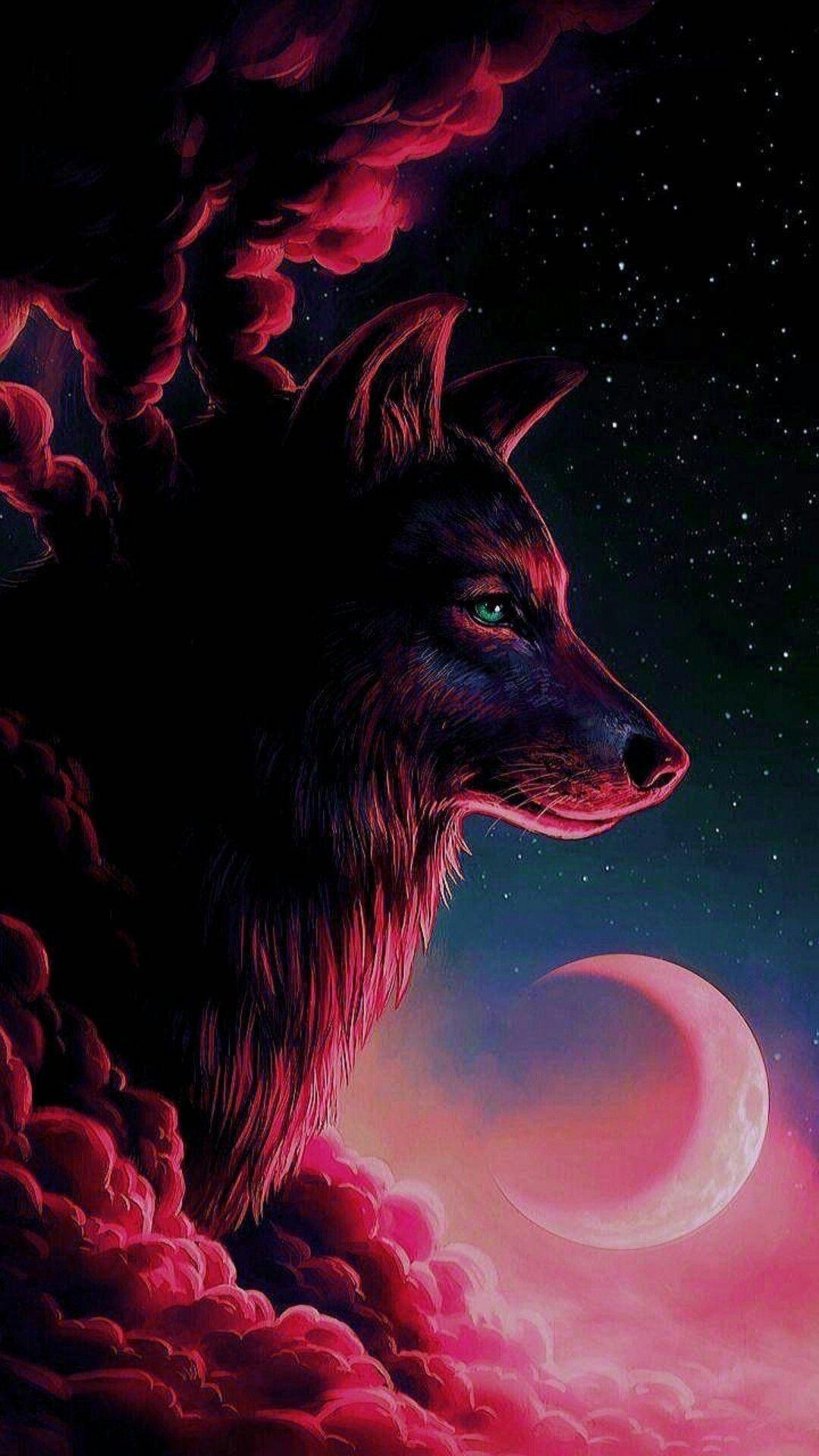 Aesthetic Wolf Wallpaper