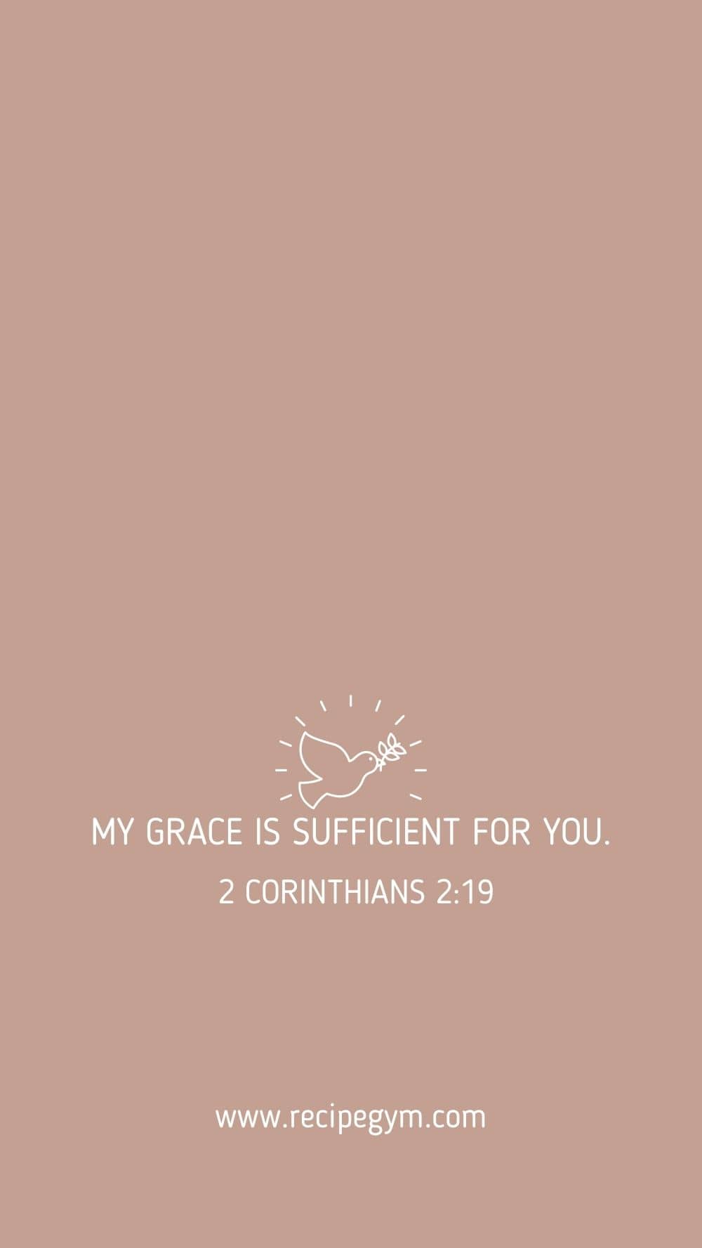 My grace is sufficient for you corinthians 12 - Bible