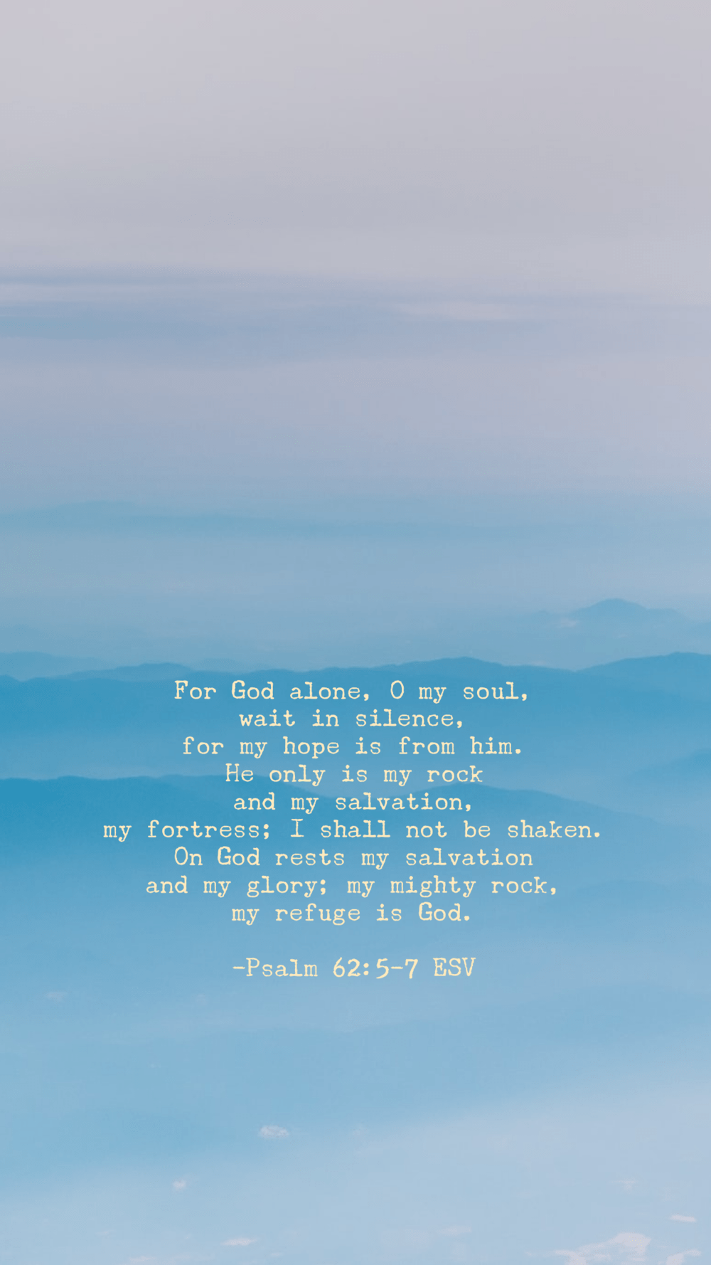 A poem is written on the sky - Bible