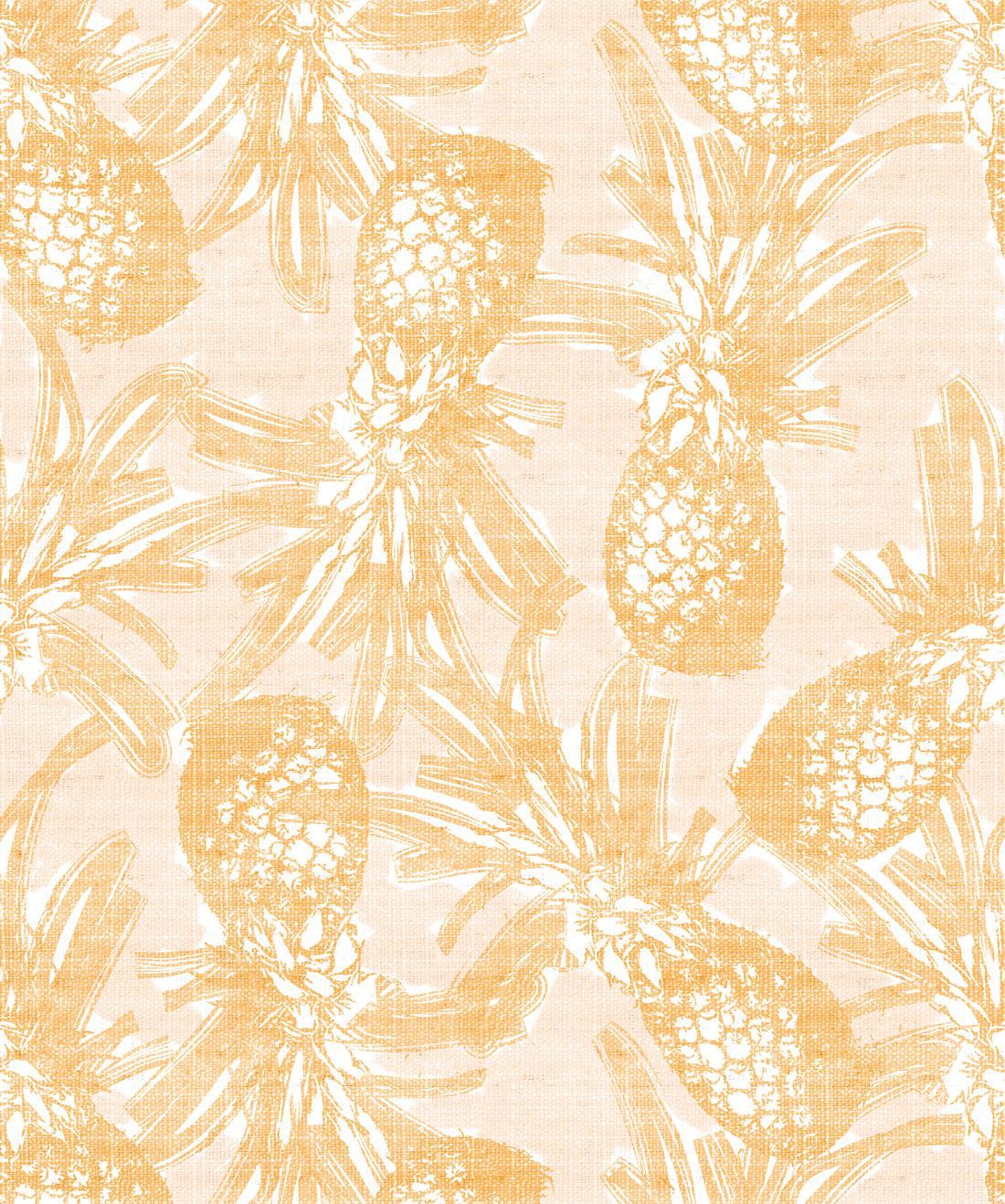 Calypso Wallpaper • Bold Golden Pineapple