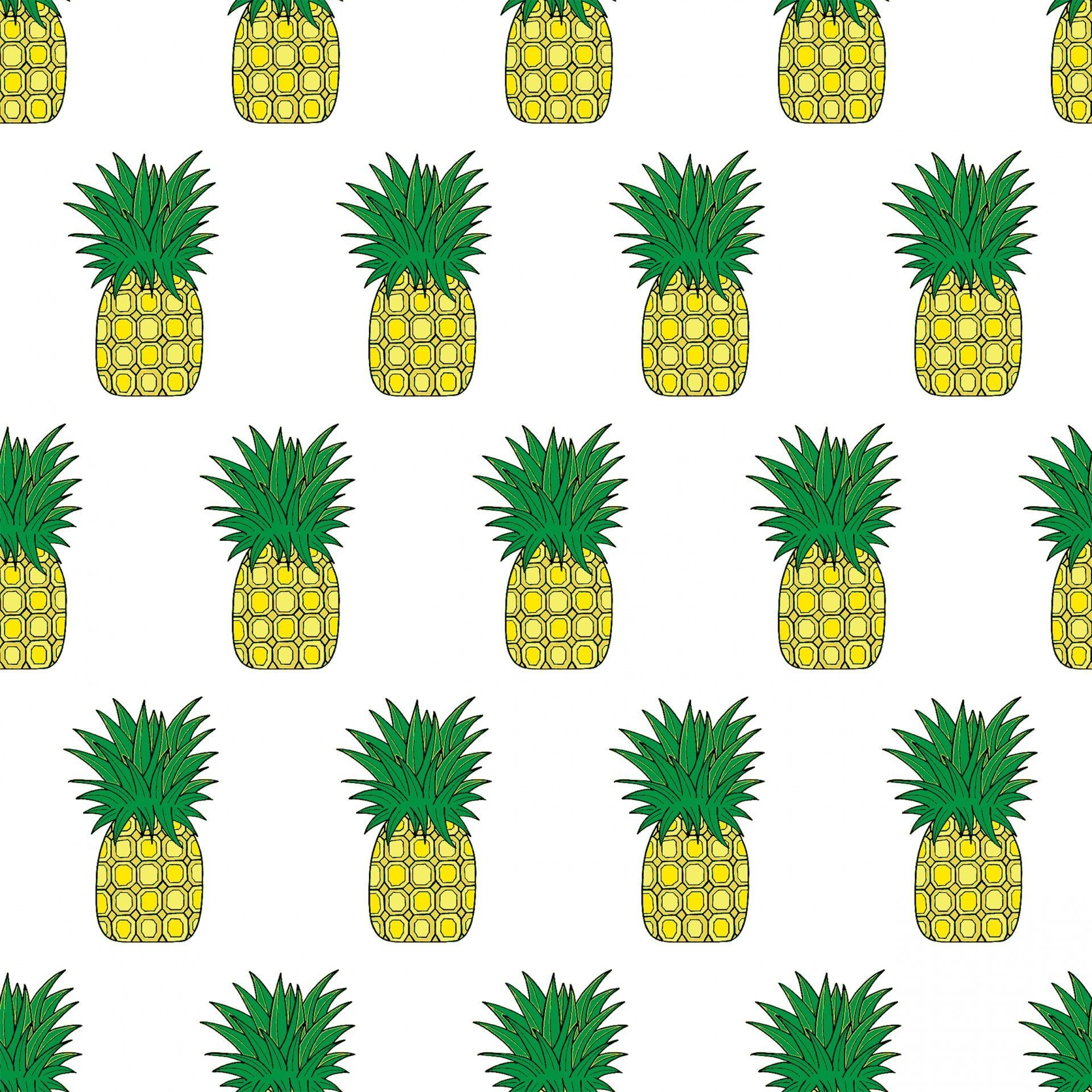 Pineapple, pineapples, wallpaper, paper, background