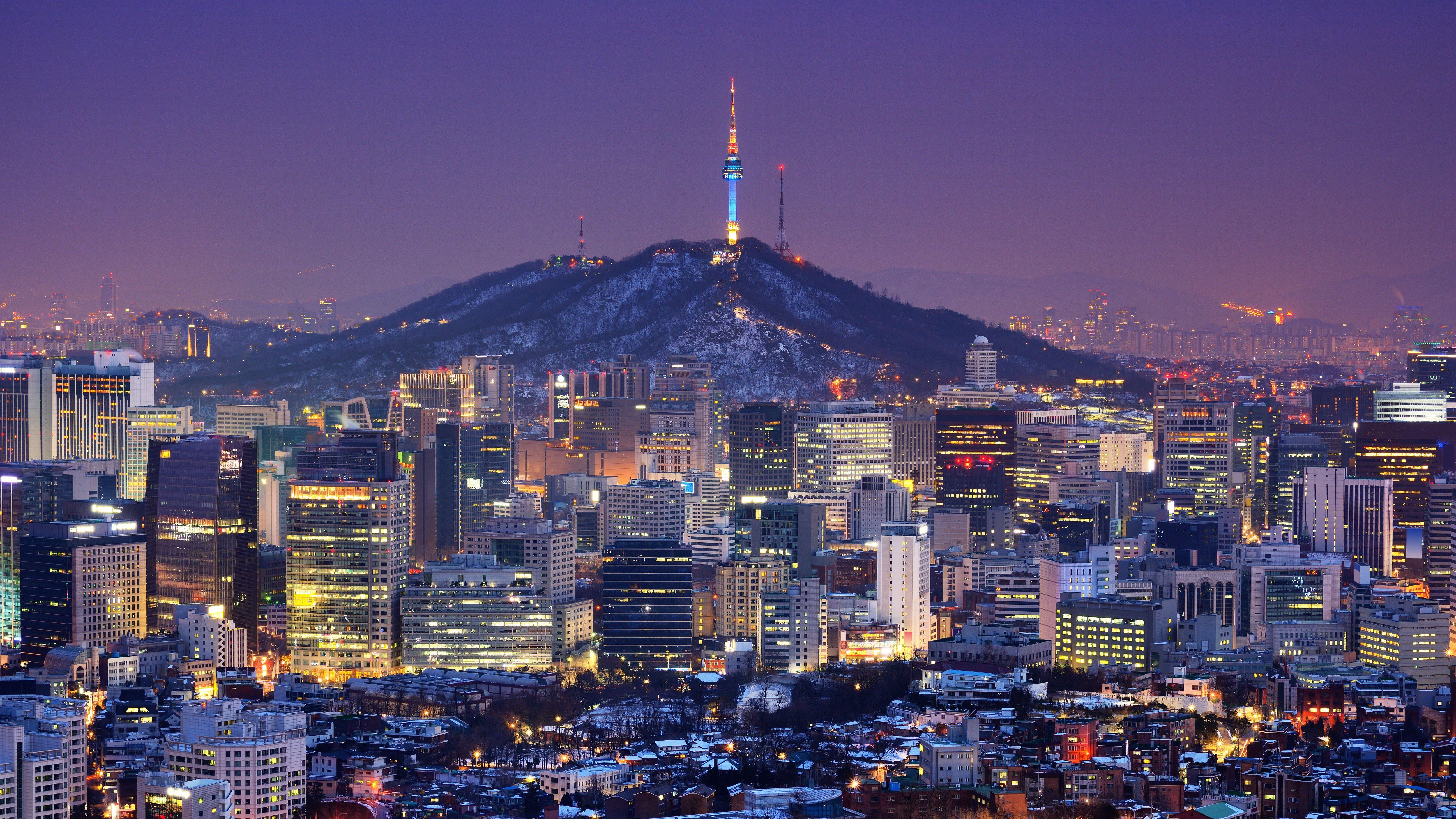 Seoul Skyline Wallpaper Free Seoul Skyline Background