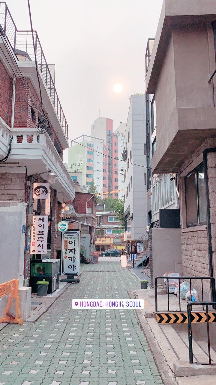 Hongdae, seoul. Красивые места, Замечательные места, Места