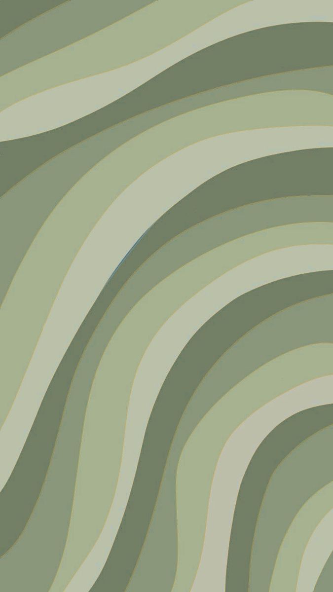A wallpaper image with a green and white spiral pattern - Sage green