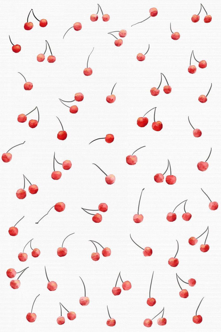 A close up of cherries on white paper - Cherry