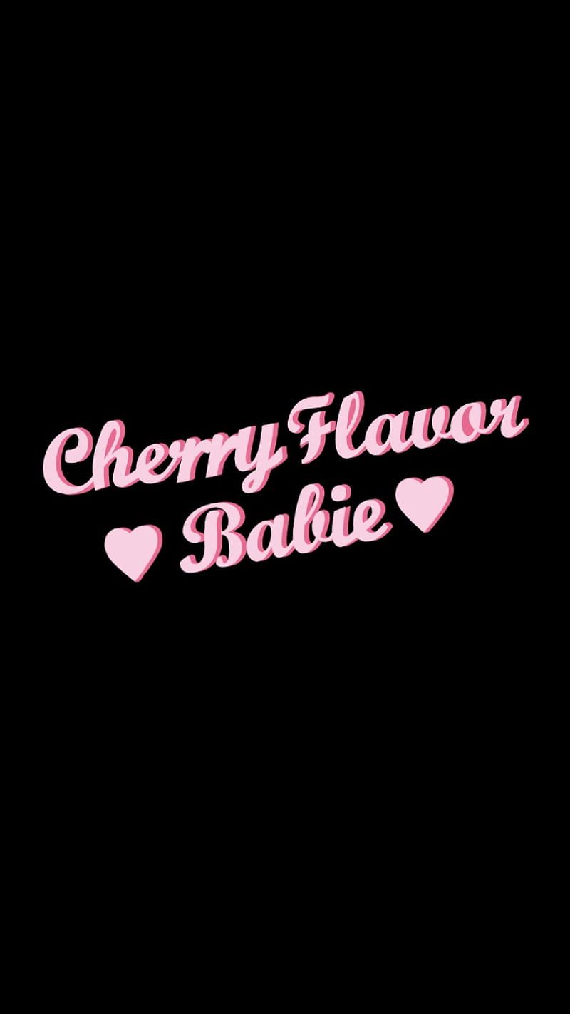 Cherry flavor babie, aesthetic, anime, baddie, fire, iphone, love, new year, HD phone wallpaper