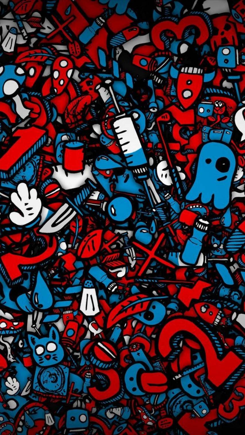 Iphone wallpaper for the ultimate marvel fans - Graffiti