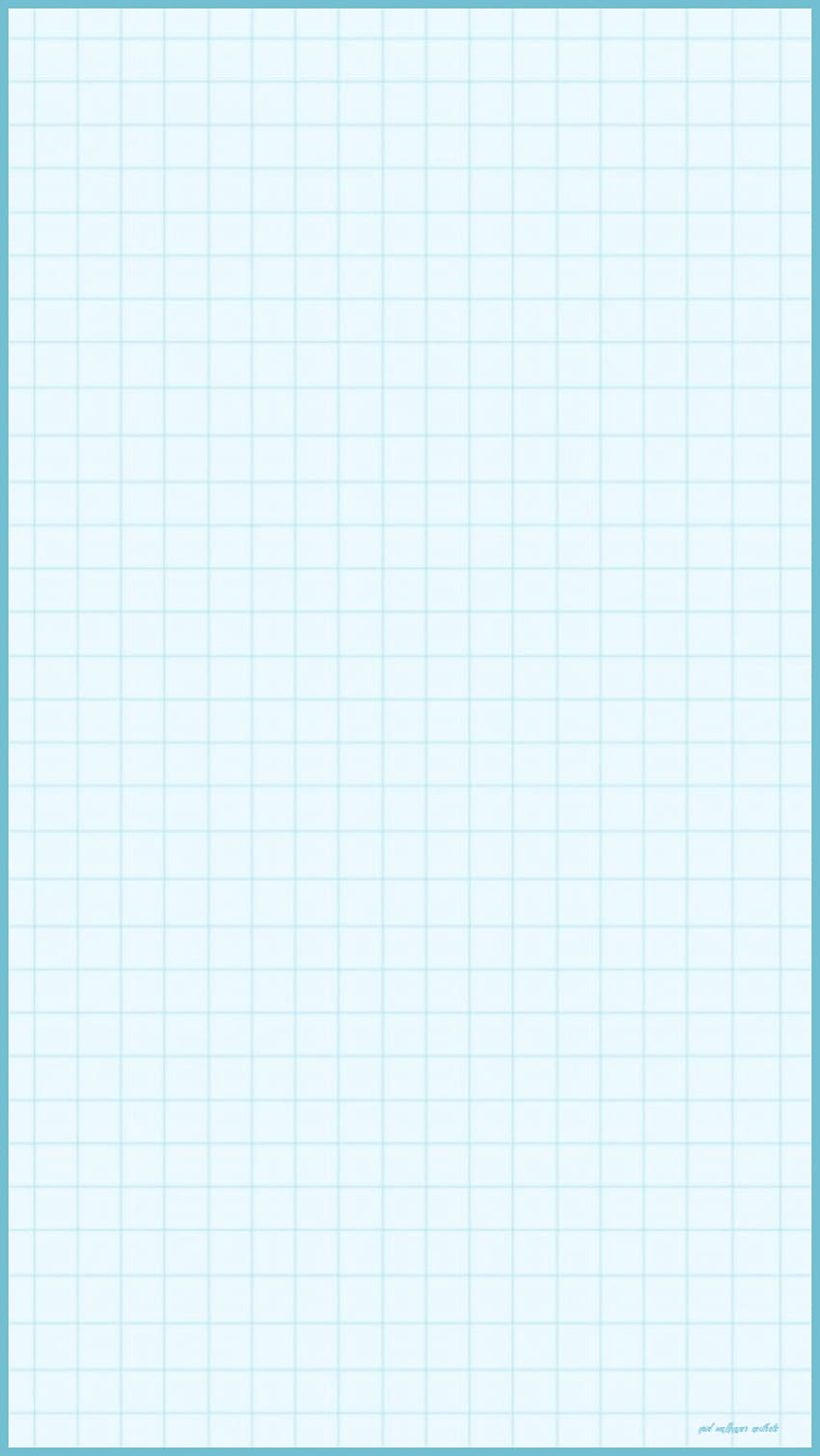 Free printable graph paper with a blue border and a 5mm grid. - Grid