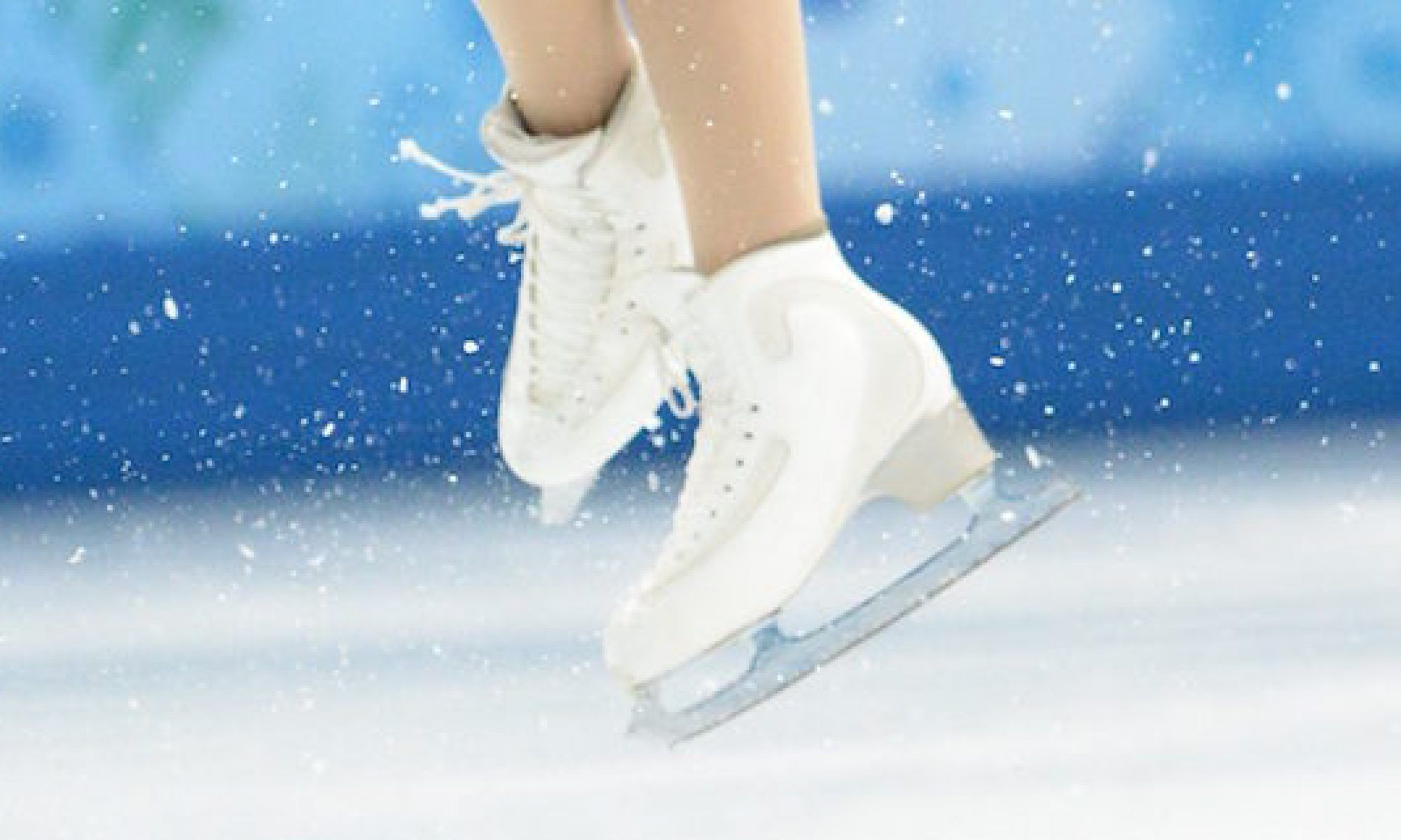 A skater performs during the men's short program at an ice hockey tournament - Ice