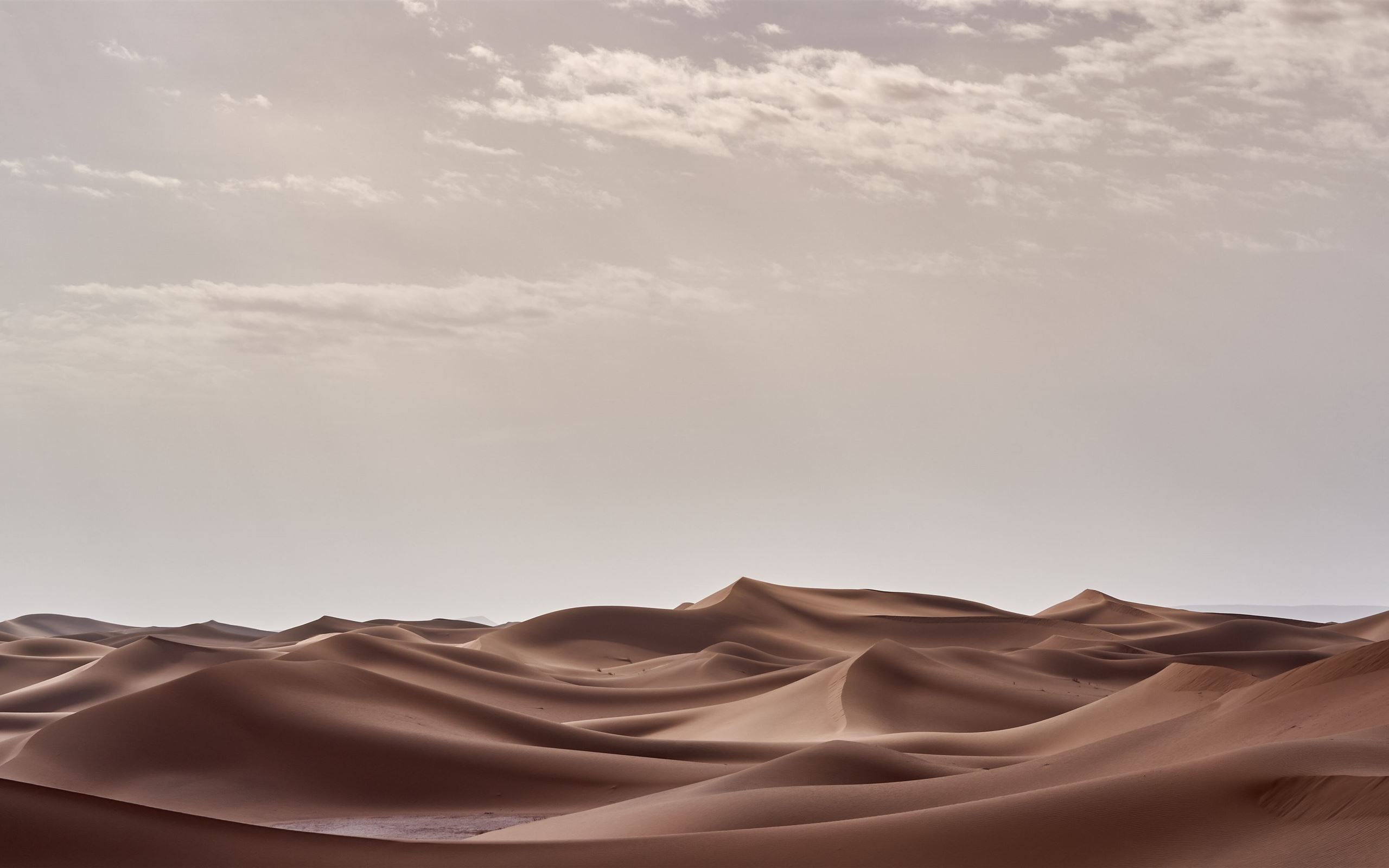 desert landscape morning 4k Mac Wallpaper Download