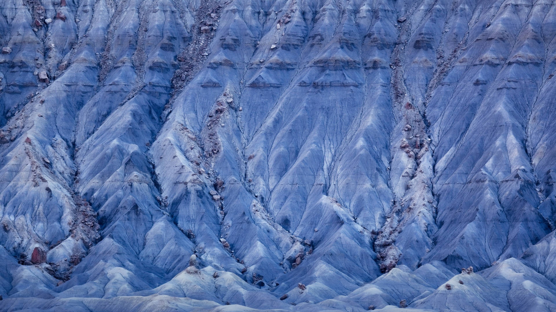 A large mountain with snow on top of it - Ice