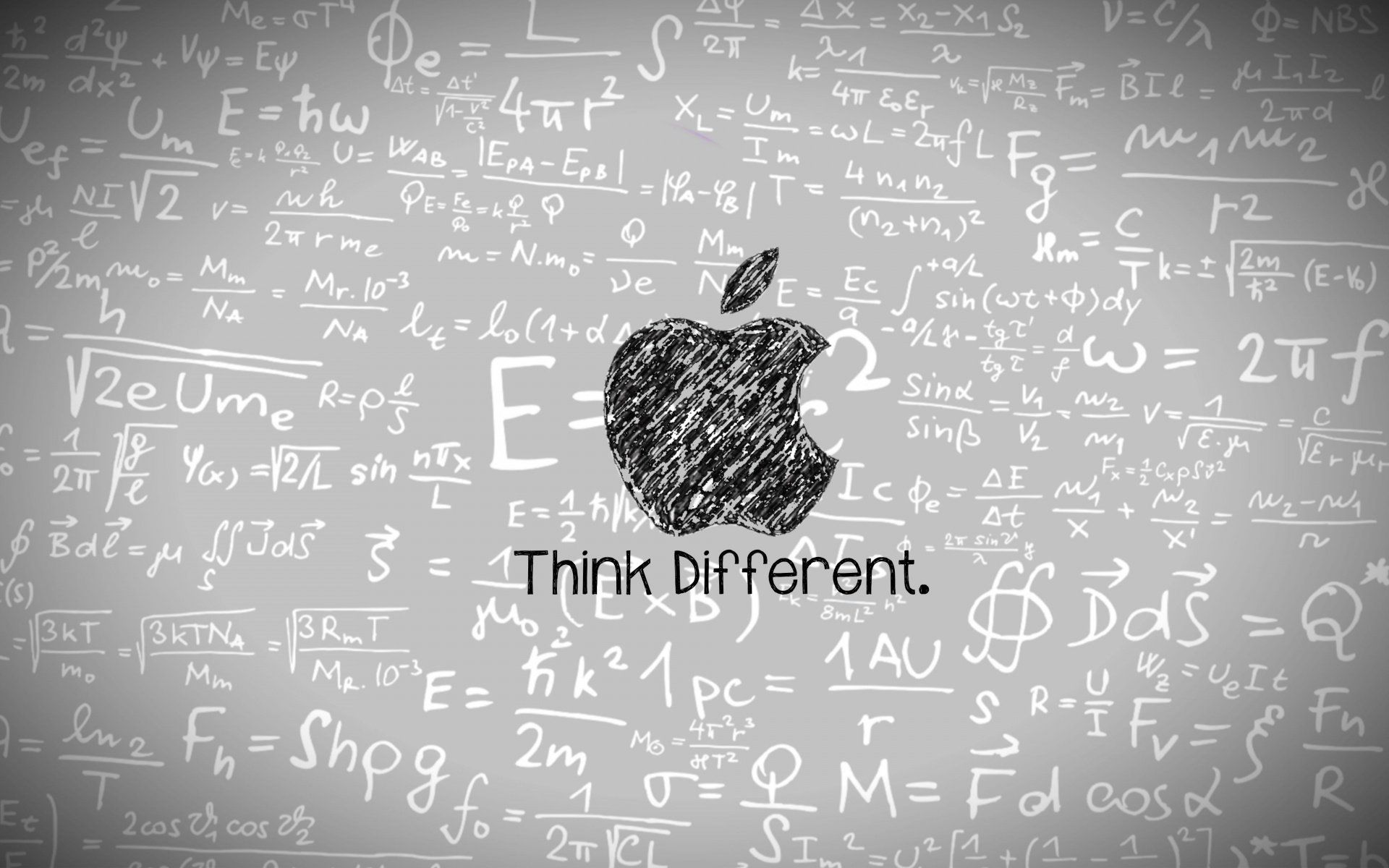Think Different wallpaper - Math