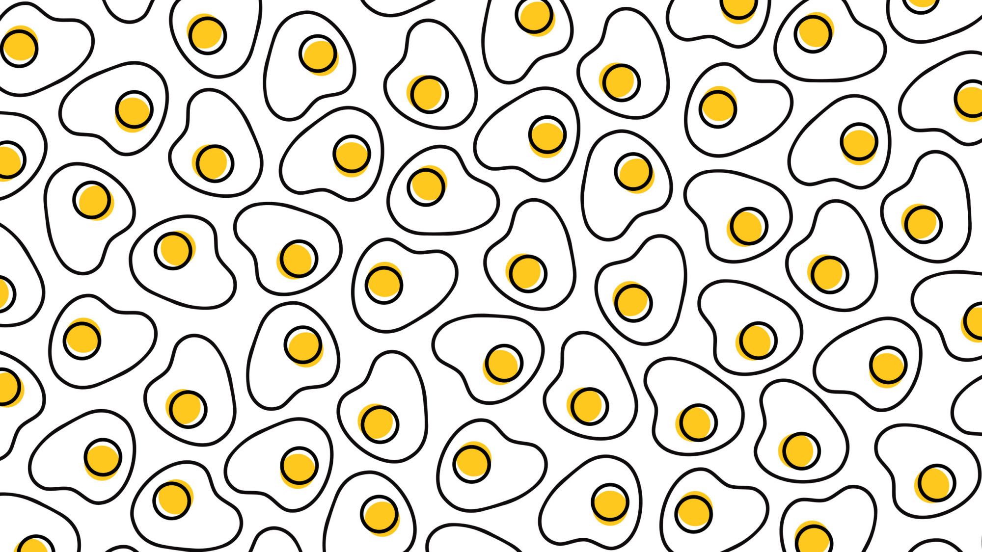 Fried Egg Wallpaper