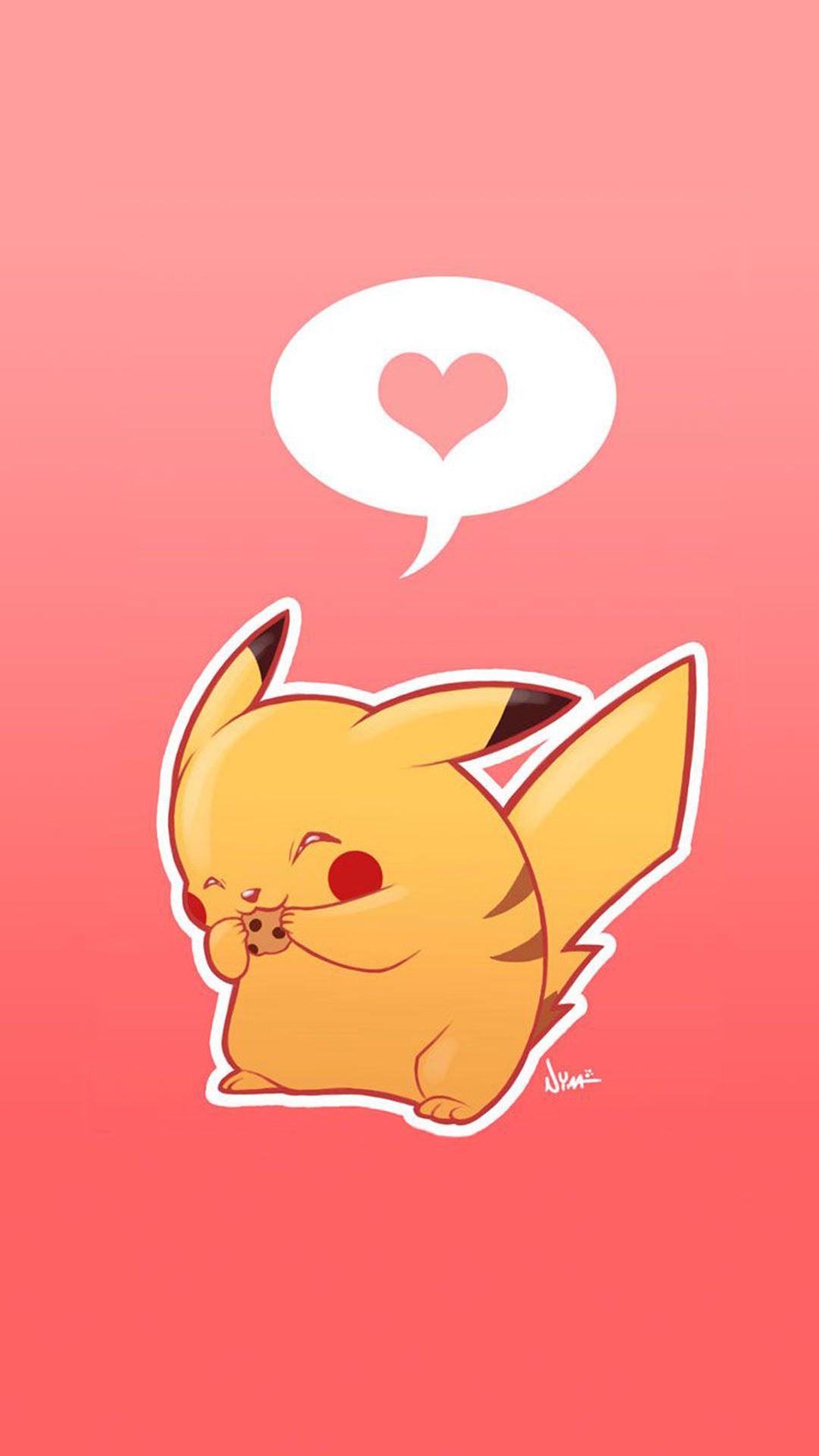 Cute Pokemon iPhone Wallpaper with high-resolution 1080x1920 pixel. You can use this wallpaper for your iPhone 5, 6, 7, 8, X, XS, XR backgrounds, Mobile Screensaver, or iPad Lock Screen - Pikachu, Pokemon