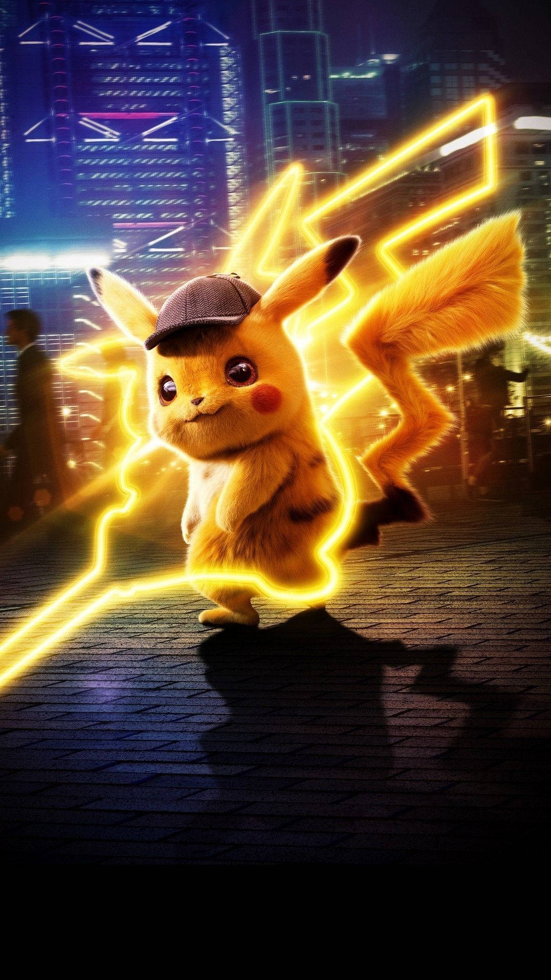 Pikachu wallpaper for iPhone and Android devices. These are the best Detective Pikachu backgrounds for your phone. - Pikachu