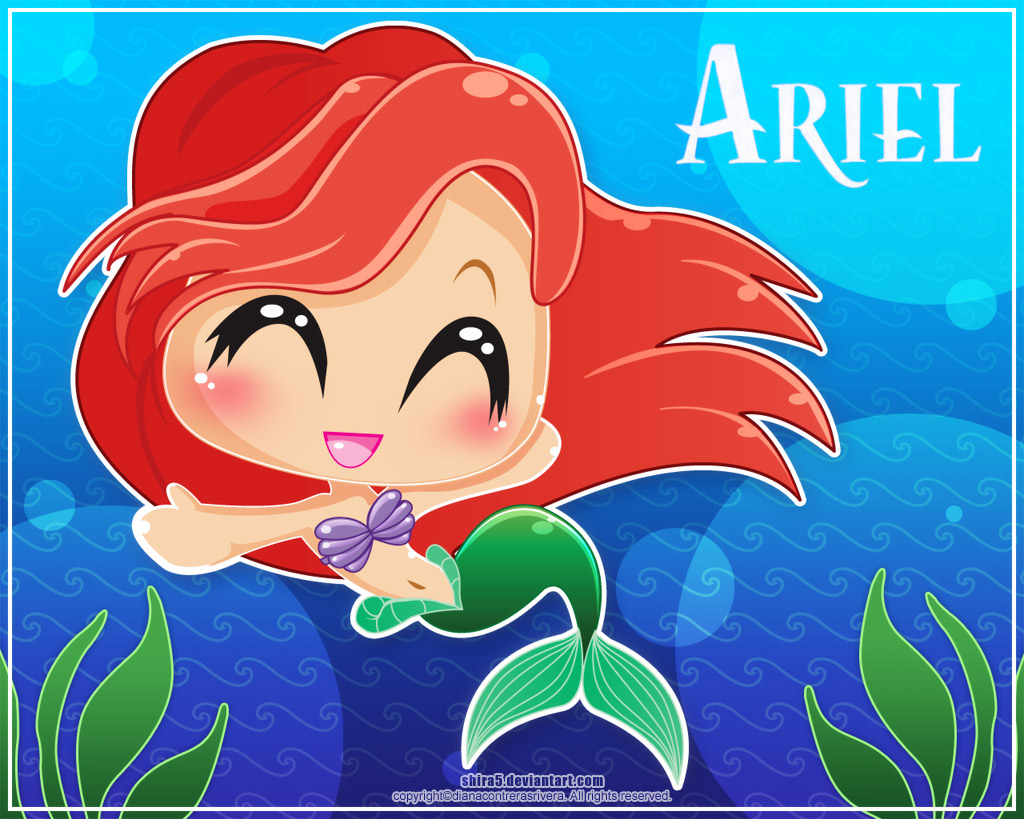Cute Ariel Wallpaper
