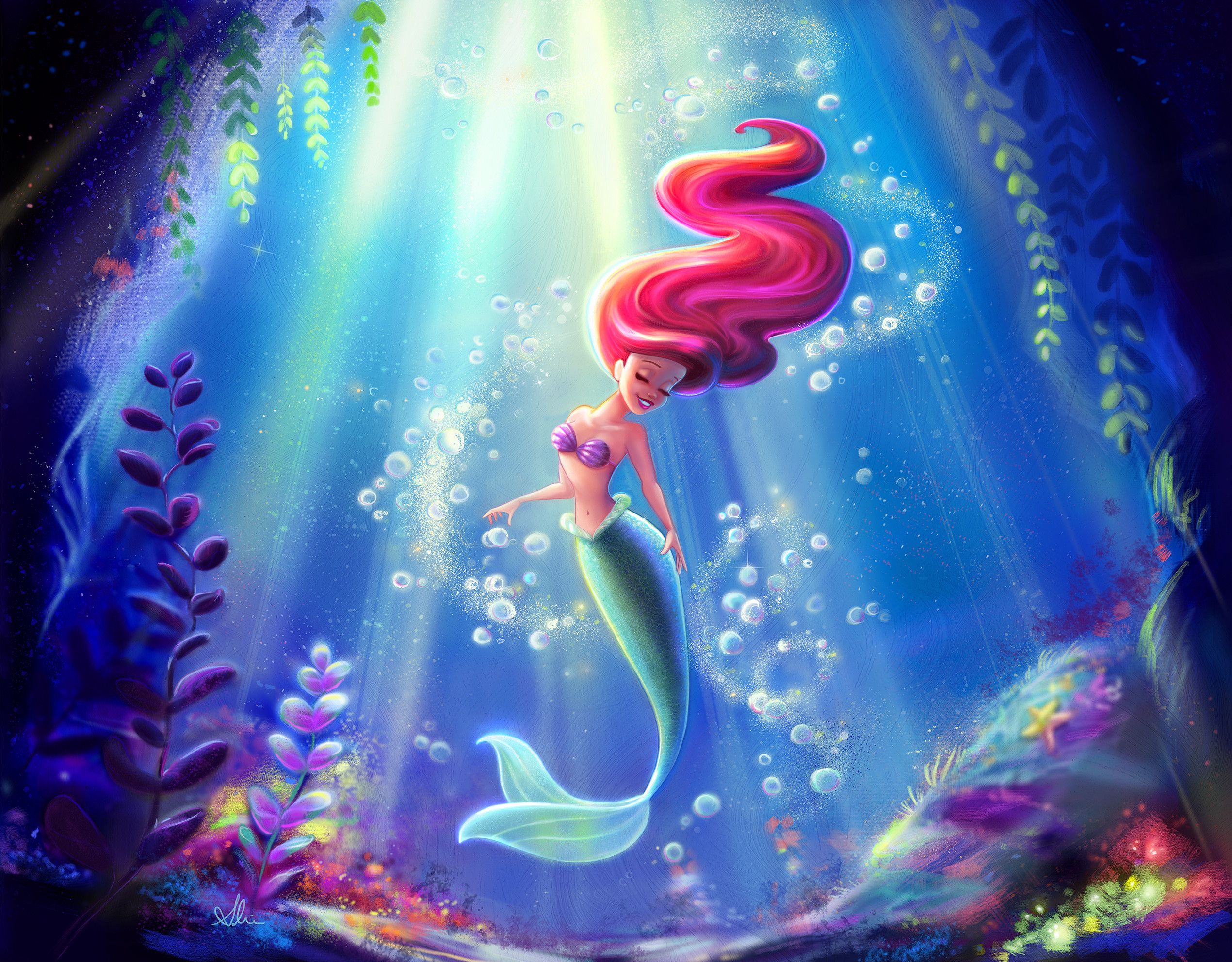 Disney Mermaid Wallpaper