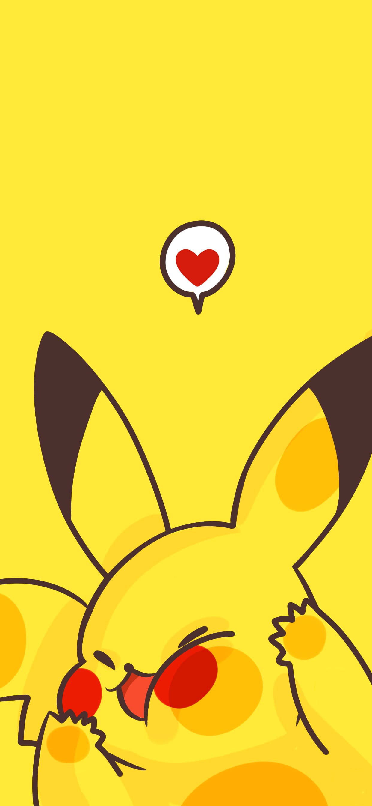A cute pikachu is laying on the ground - Pikachu