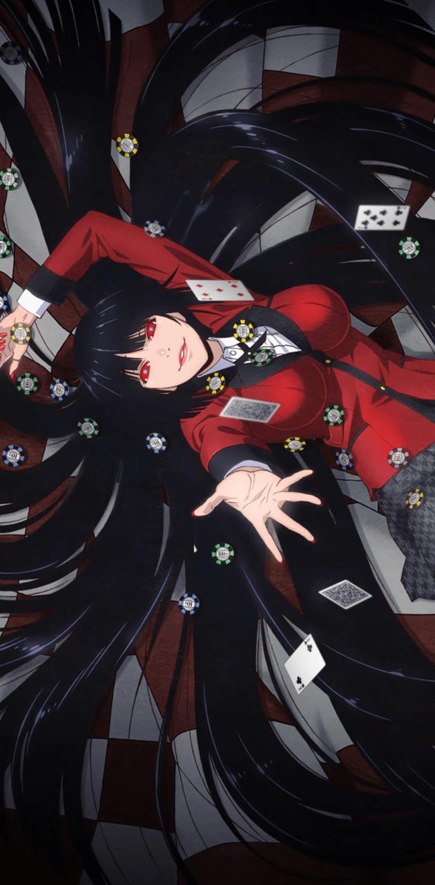 Black Kakegurui wallpaper