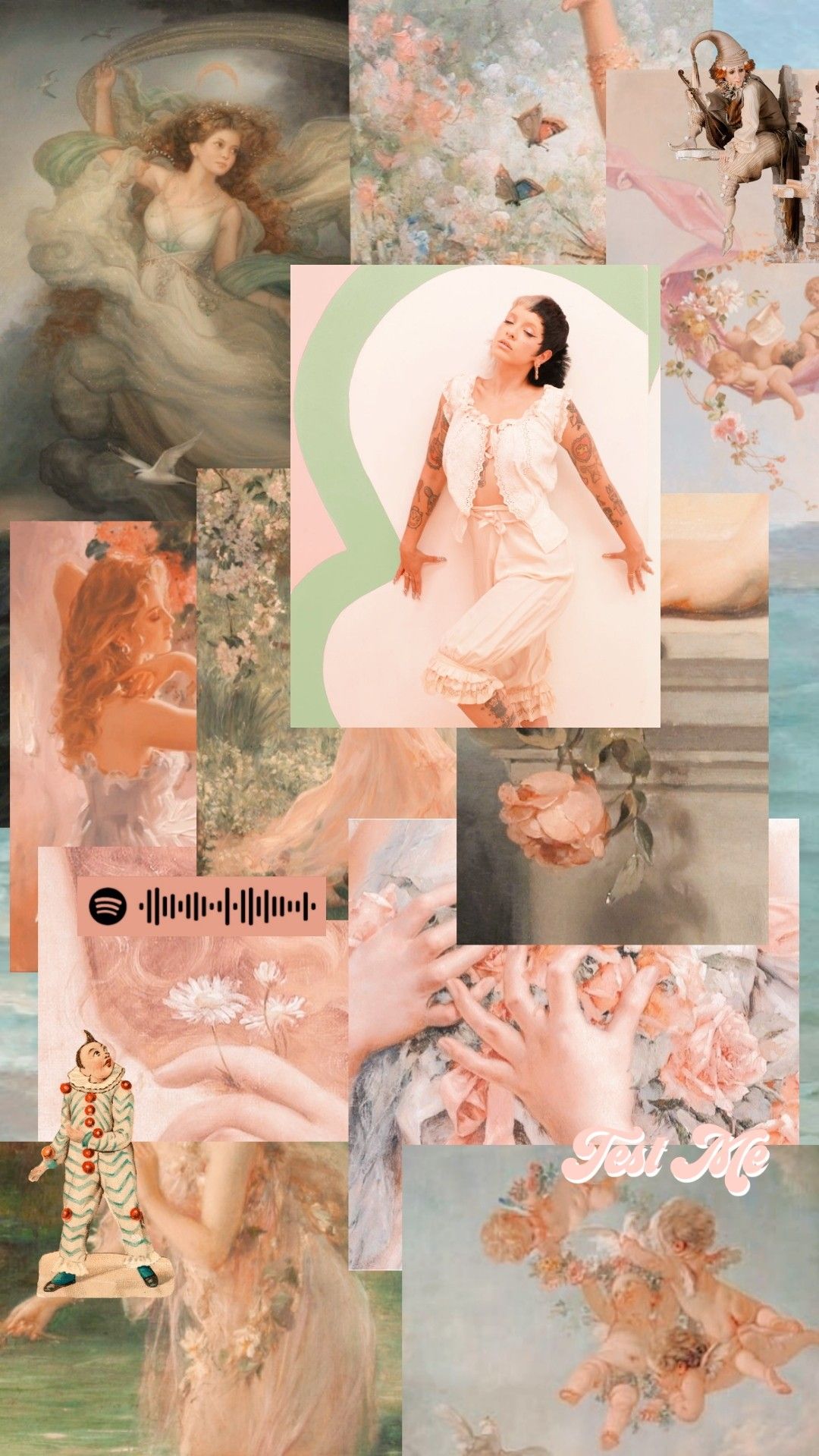 A collage of pictures with different themes - Melanie Martinez