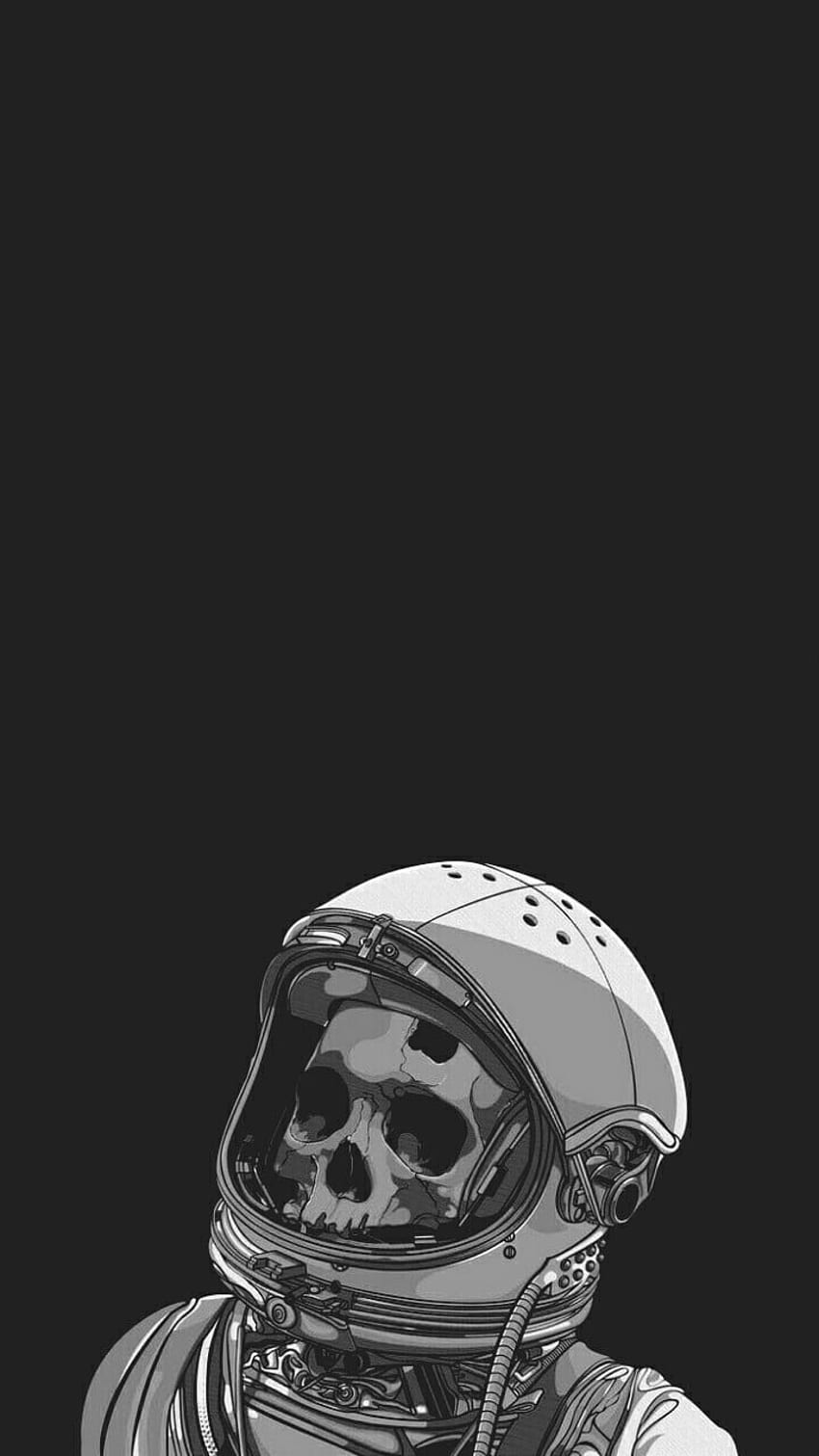 Skull aesthetic HD wallpaper