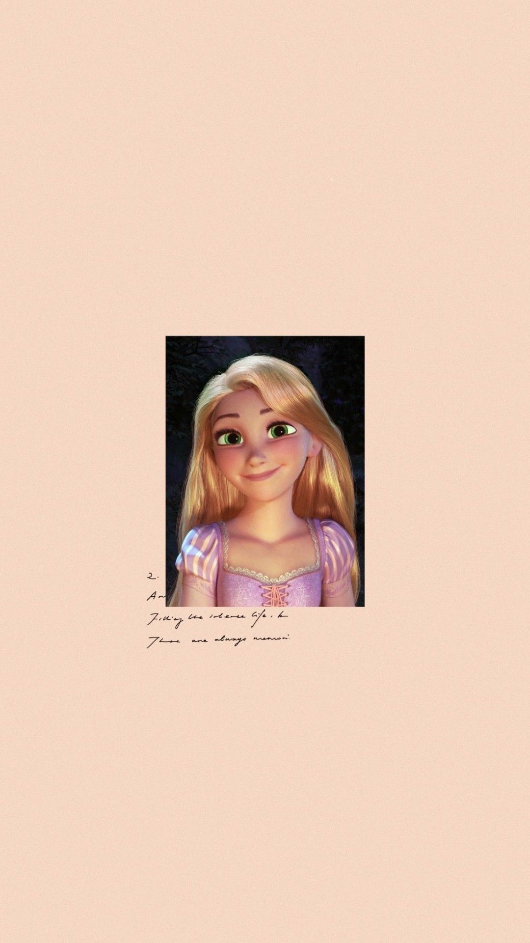 A picture of rapunzel with her hair in braids - Rapunzel