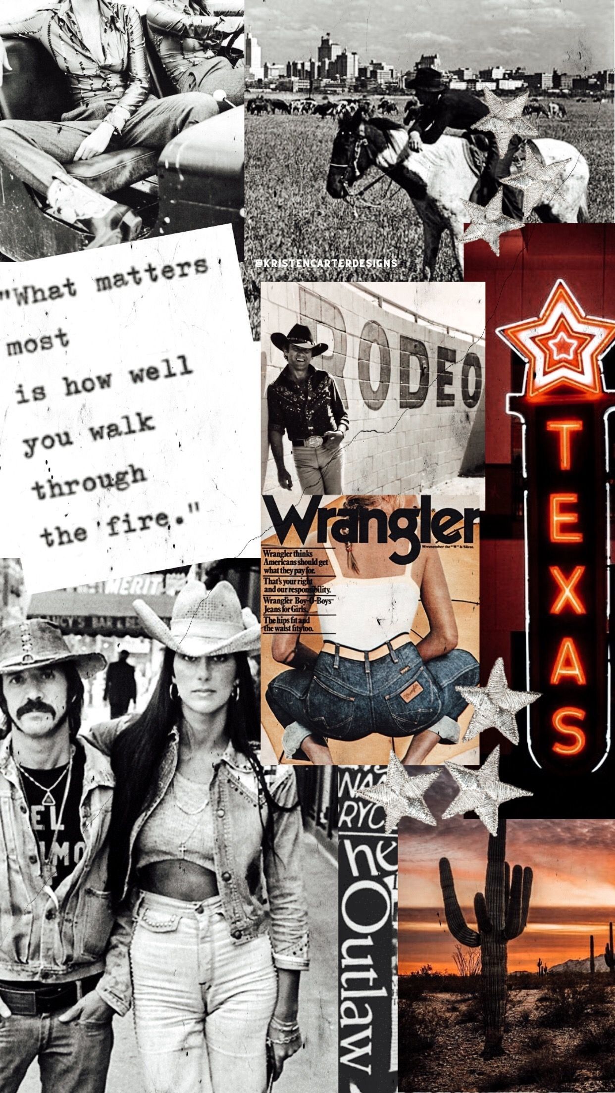 retro texas. Western aesthetic wallpaper, Western wall art, Country background