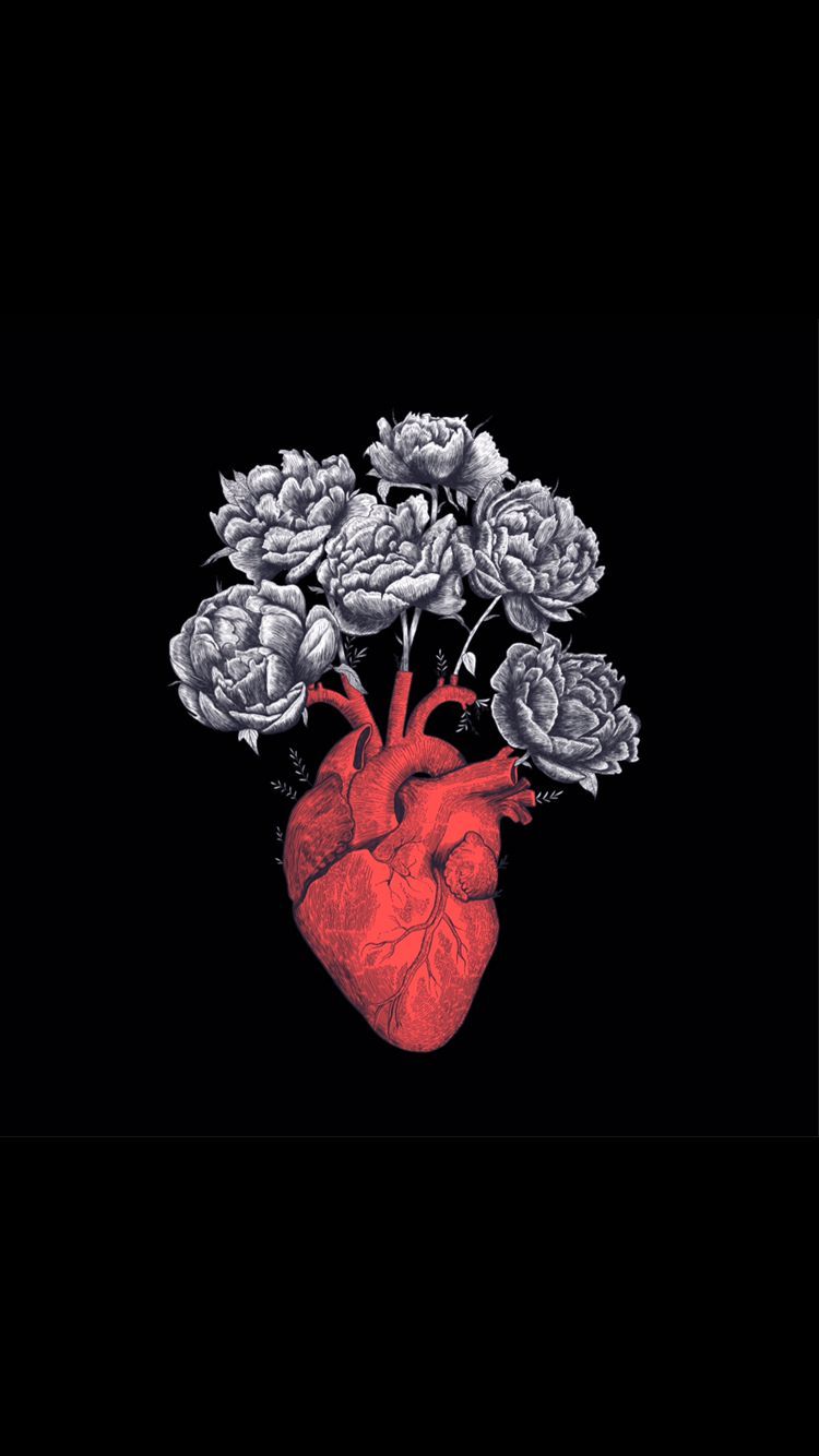 A heart with roses on it - Science